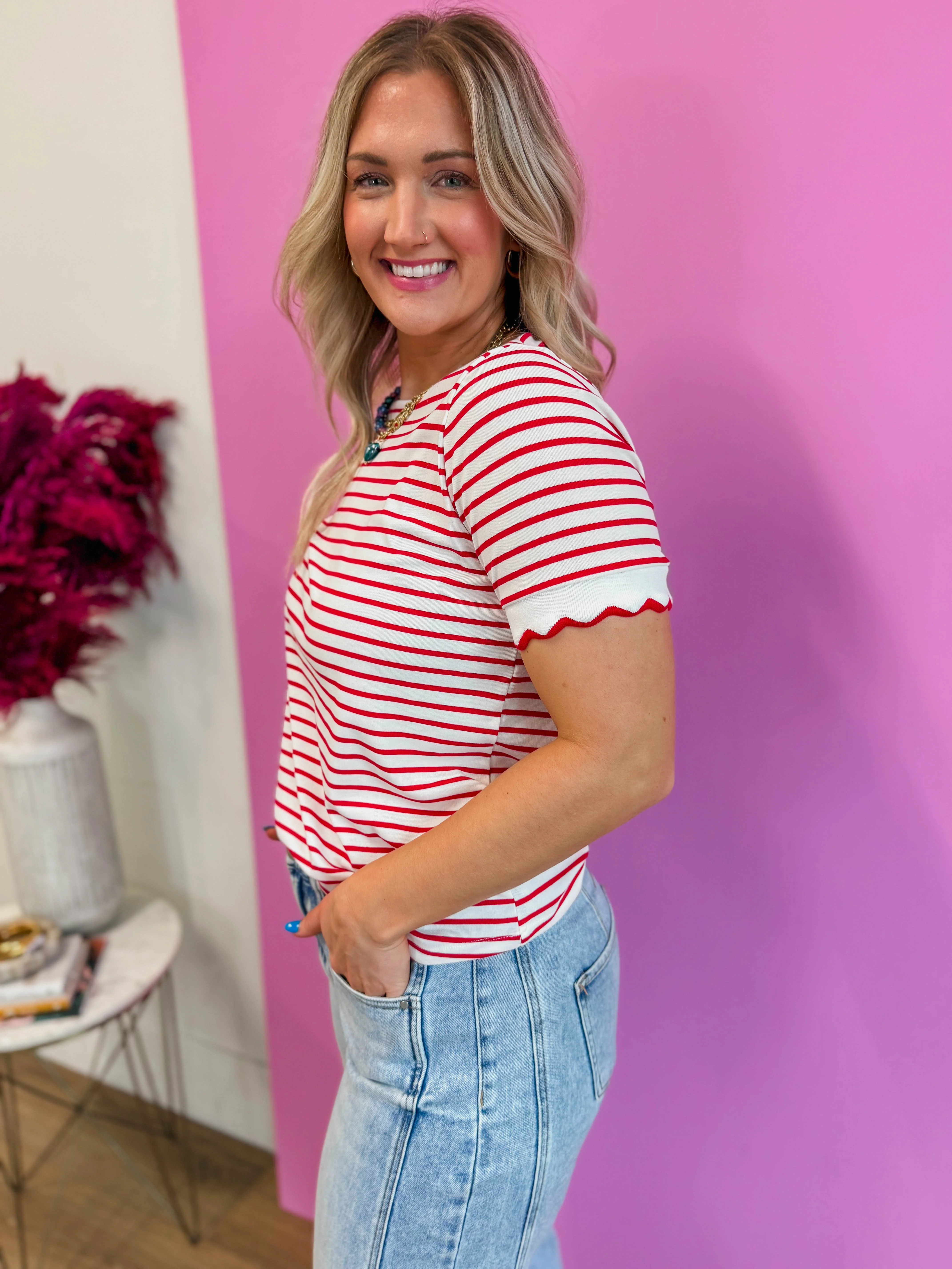 Sammie Striped Top - Image 4