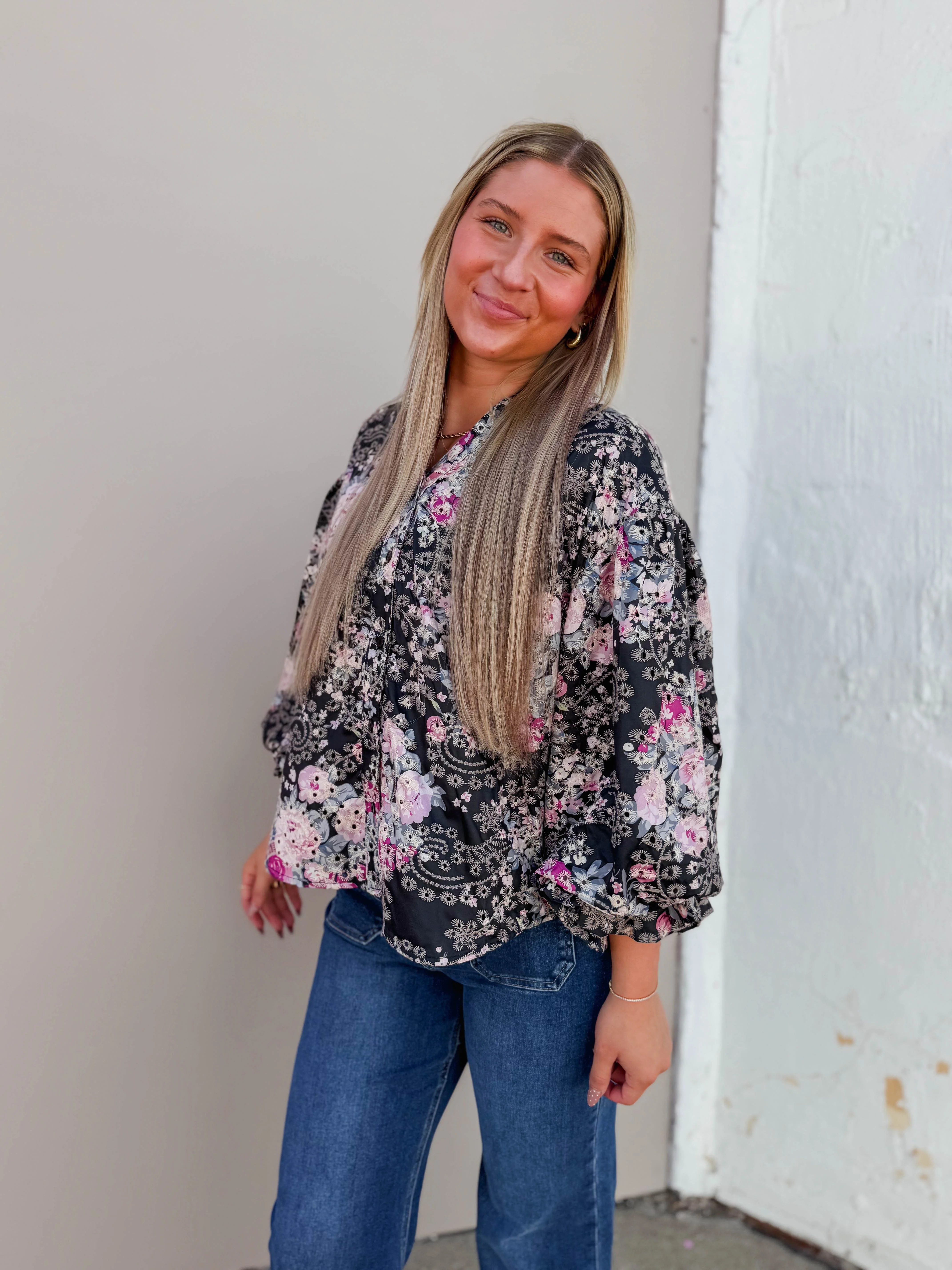 Sarah Floral Top - Image 3