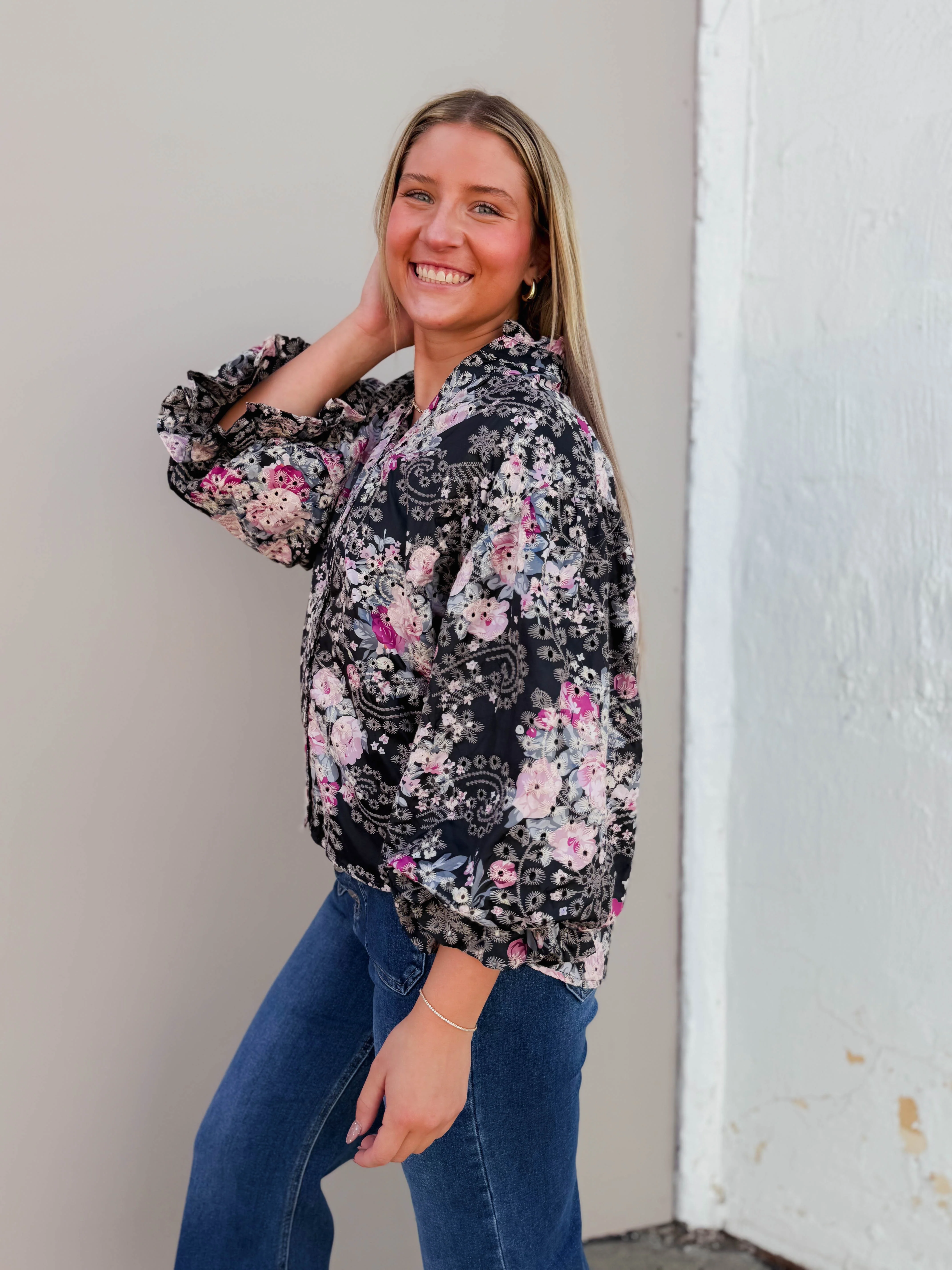 Sarah Floral Top - Image 6