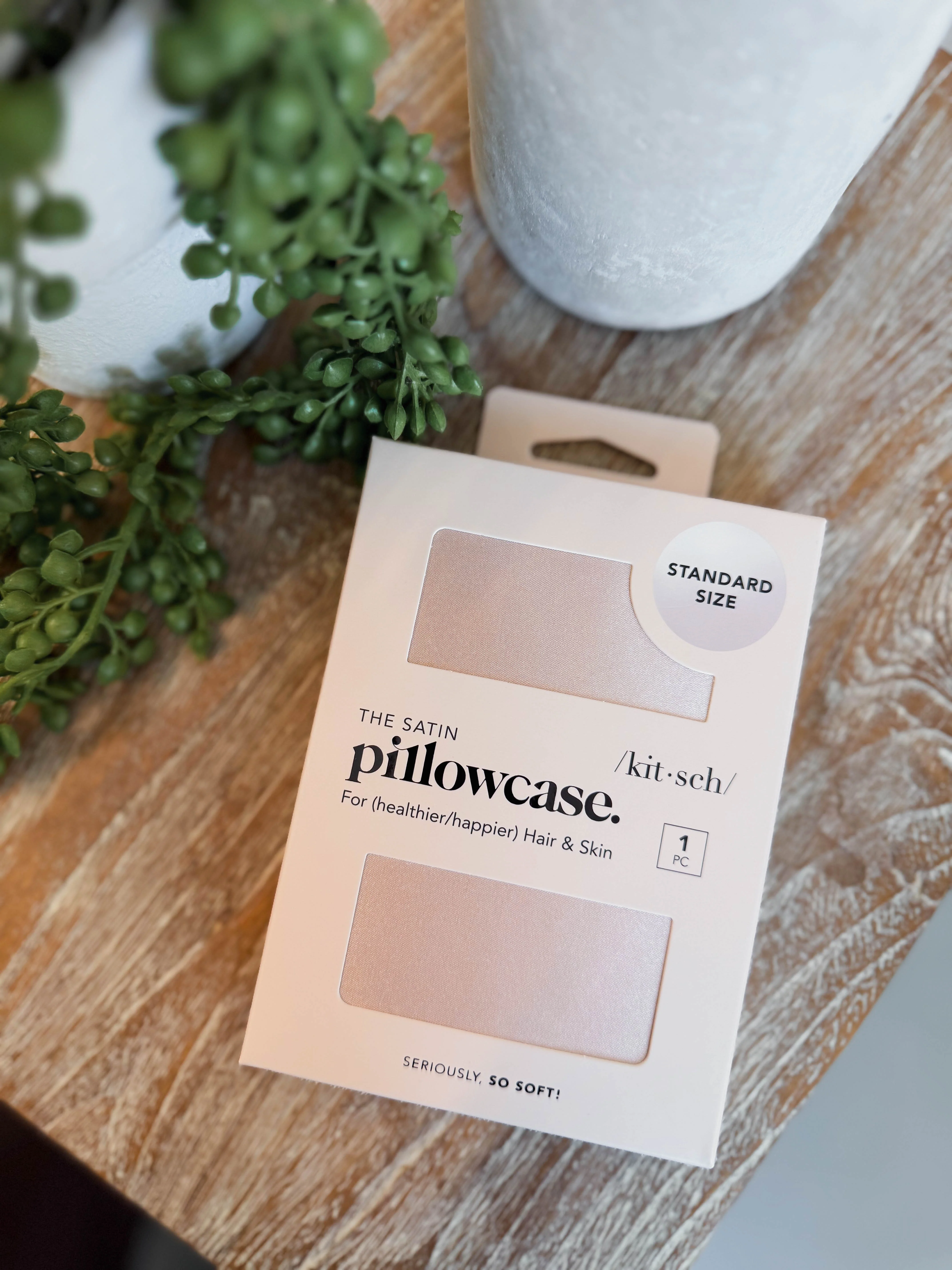 Satin Pillowcase-Blush
