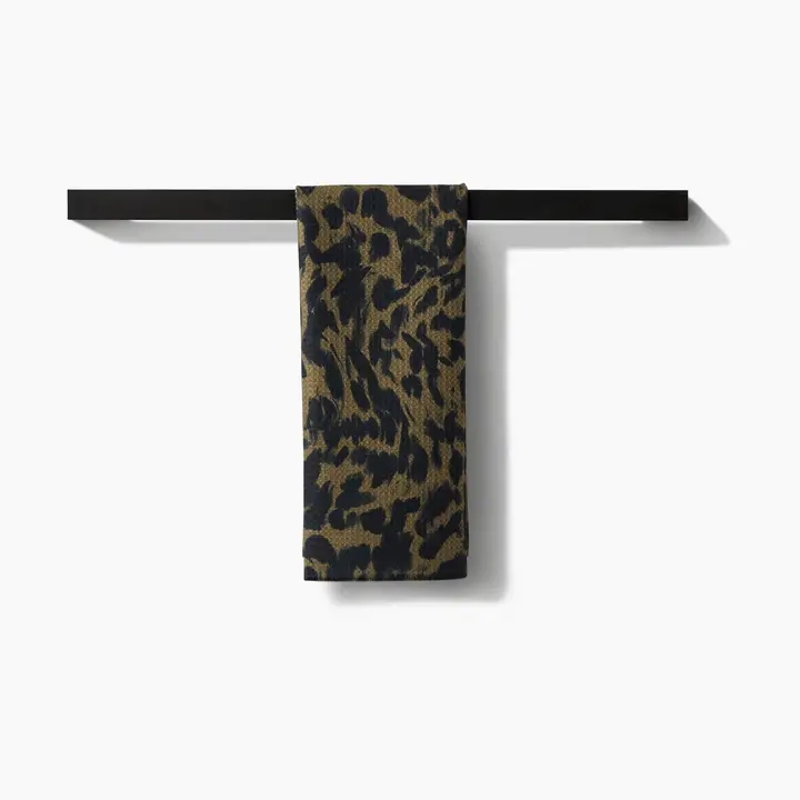 Shadow Cat Tea Towel-Geometry - Image 2