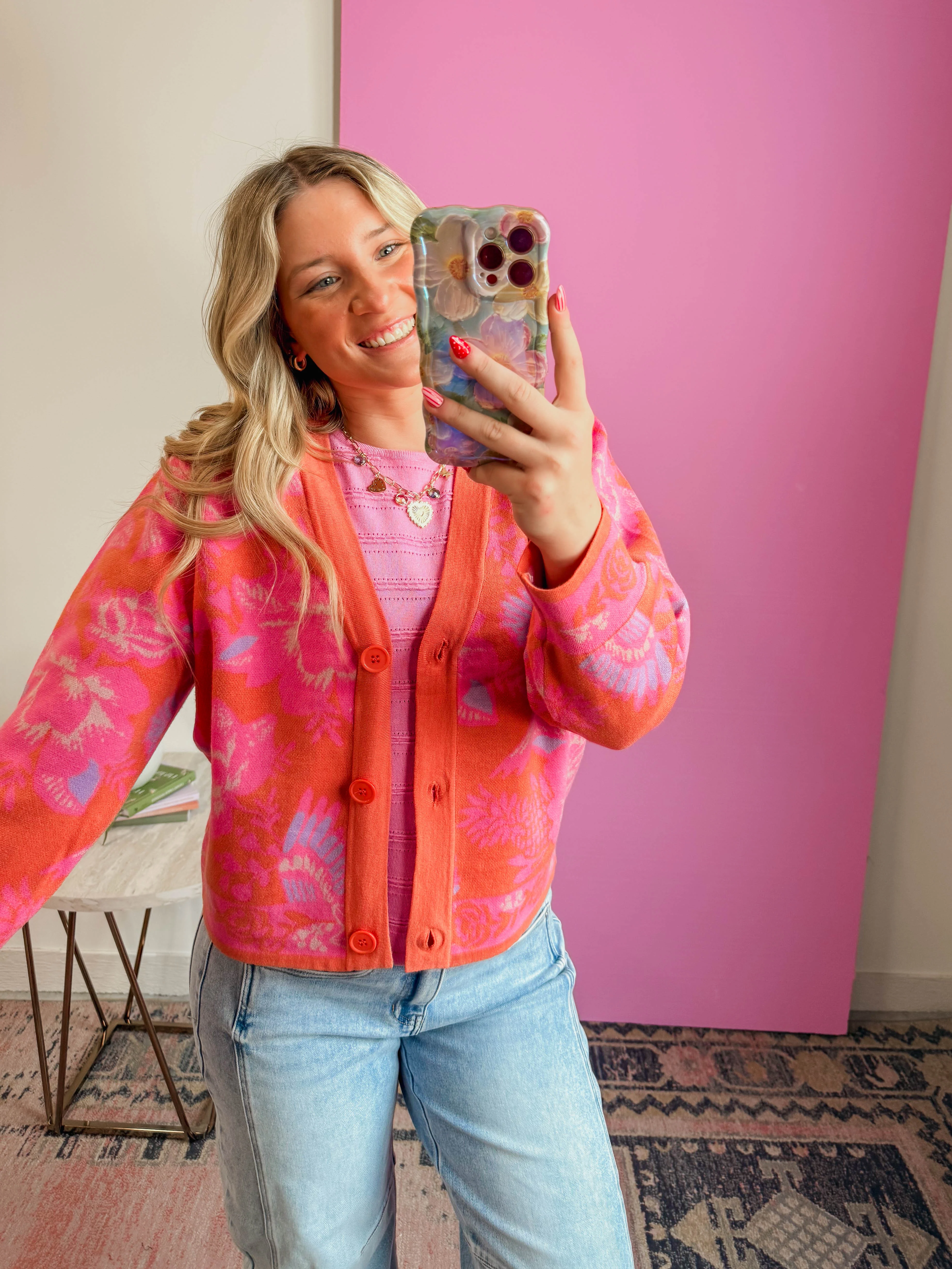 Simone Floral Cardigan - Image 6