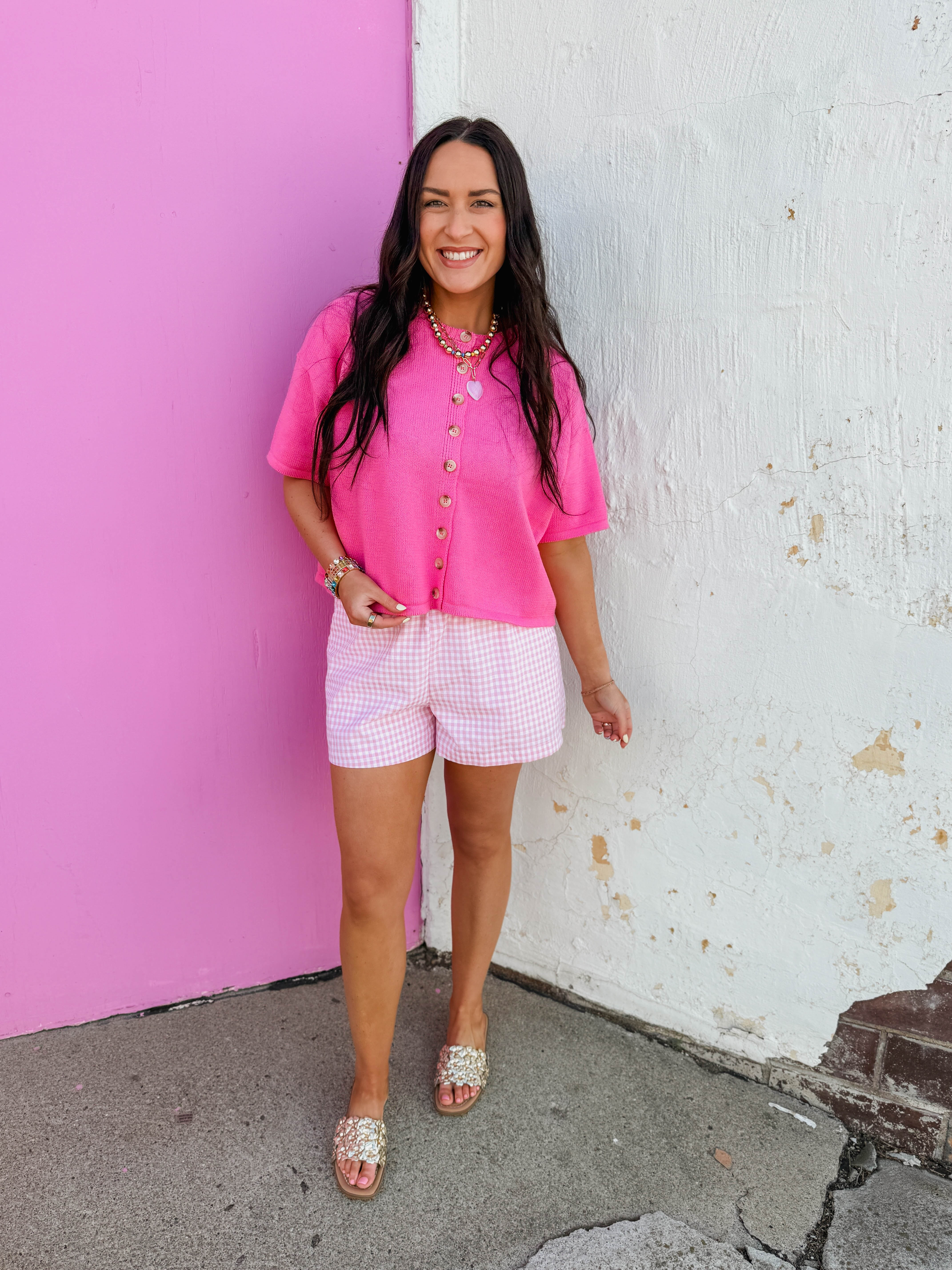 Simply Essential Knit Top-Hibiscus - Image 5