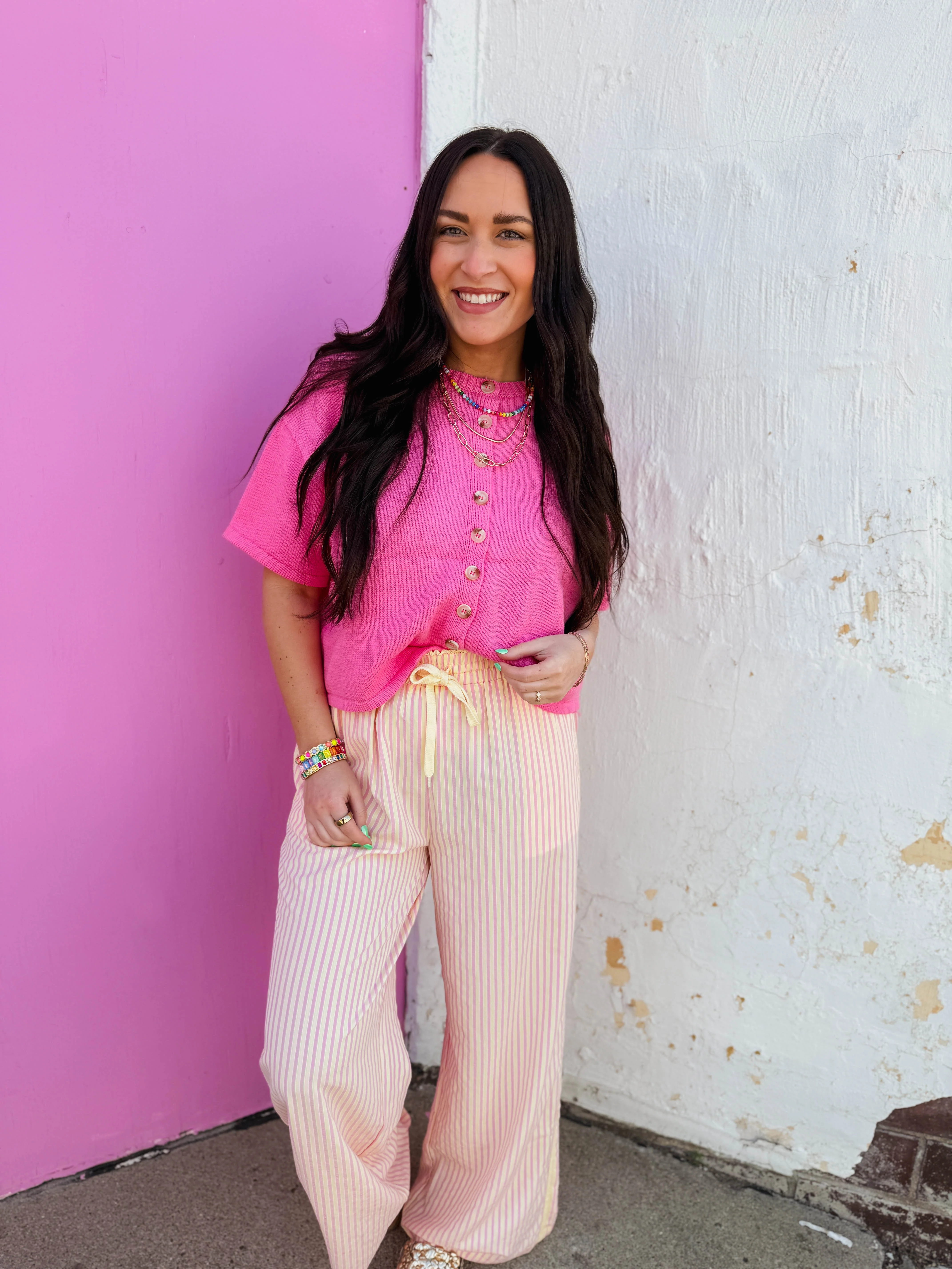 Simply Essential Knit Top-Hibiscus - Image 6