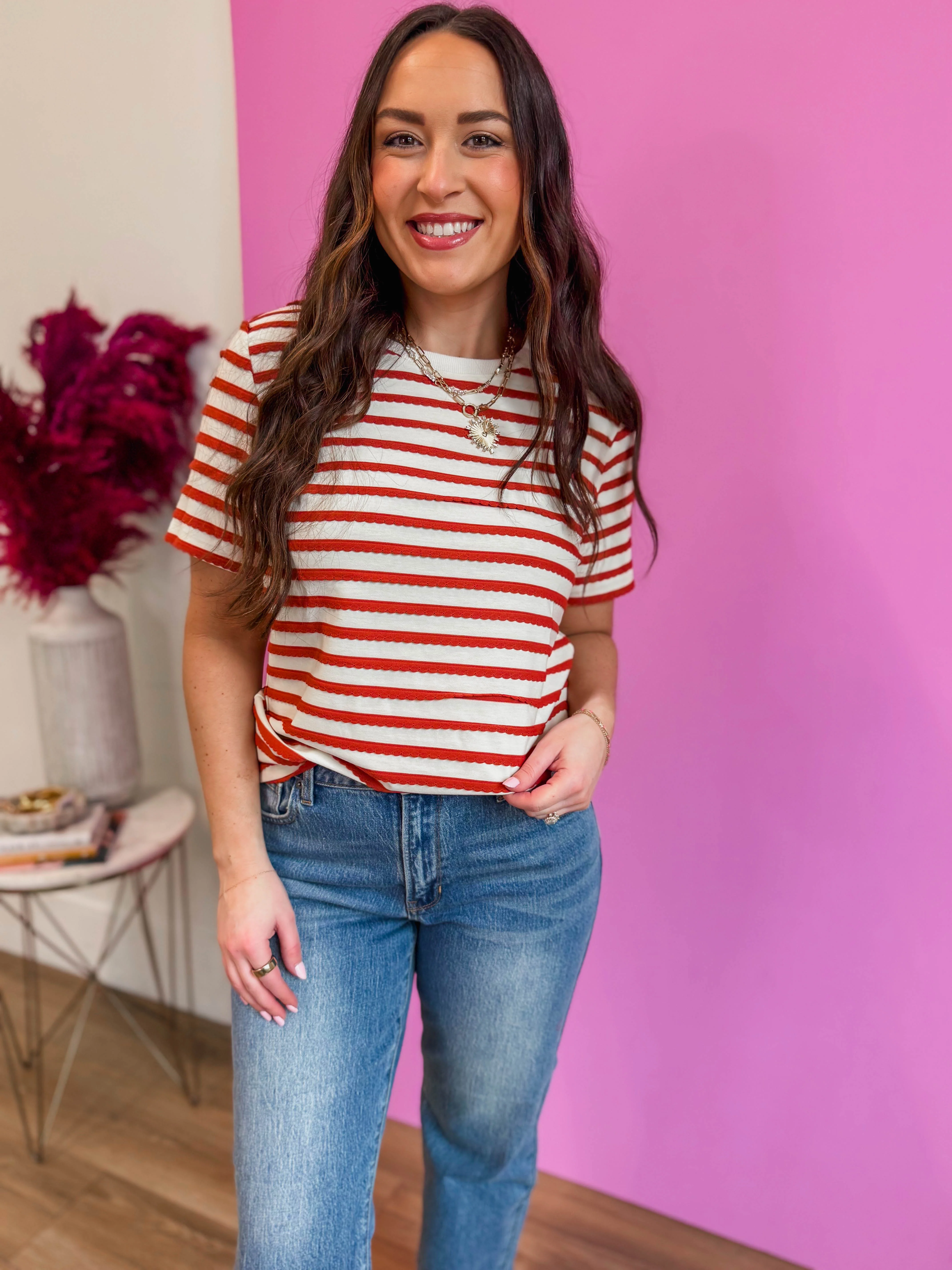 Stephanie Striped Top - Image 4