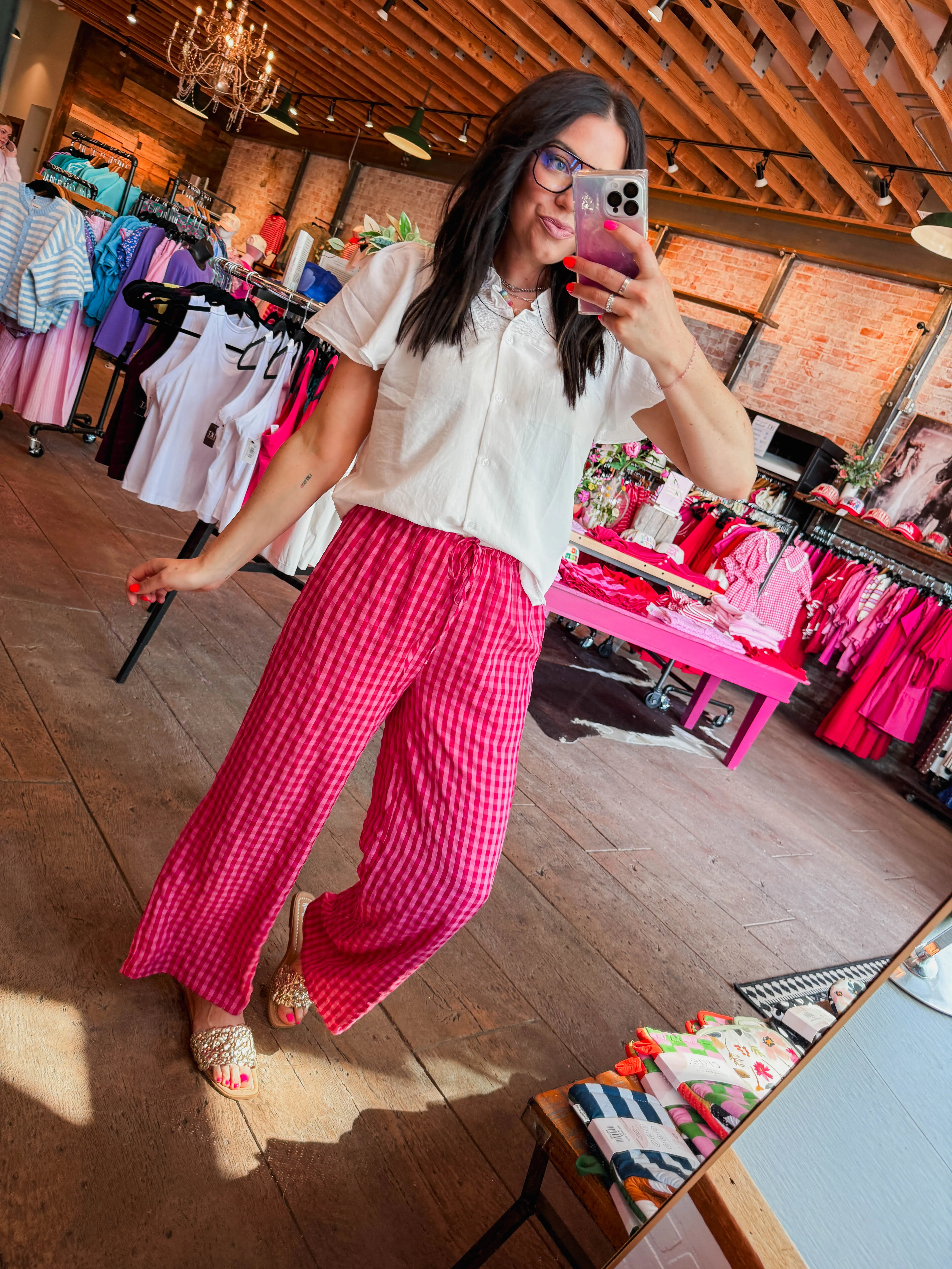 Sugar Rush Gingham Pants - Image 7