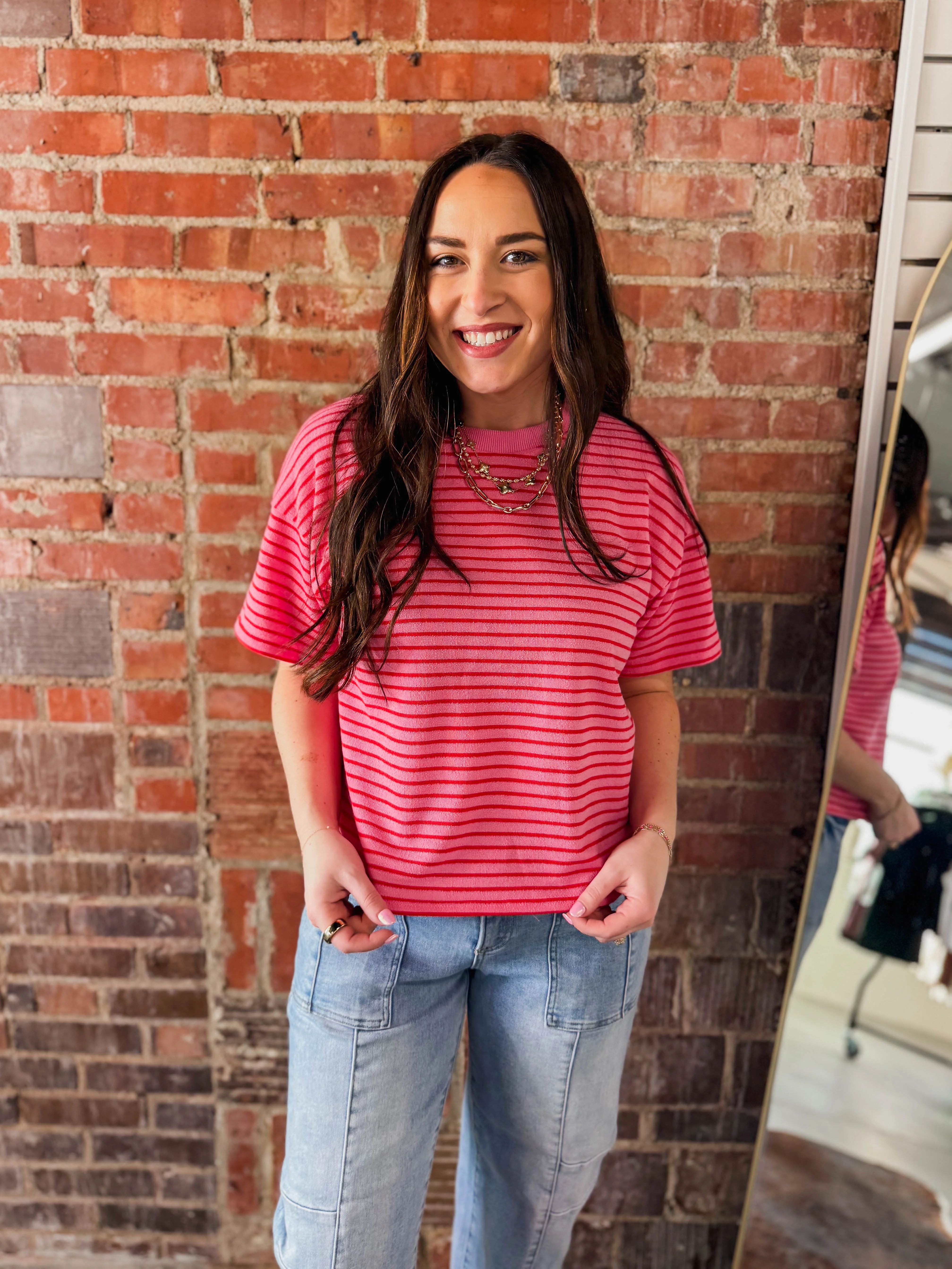 Sugar Rush Striped Tee - Image 4
