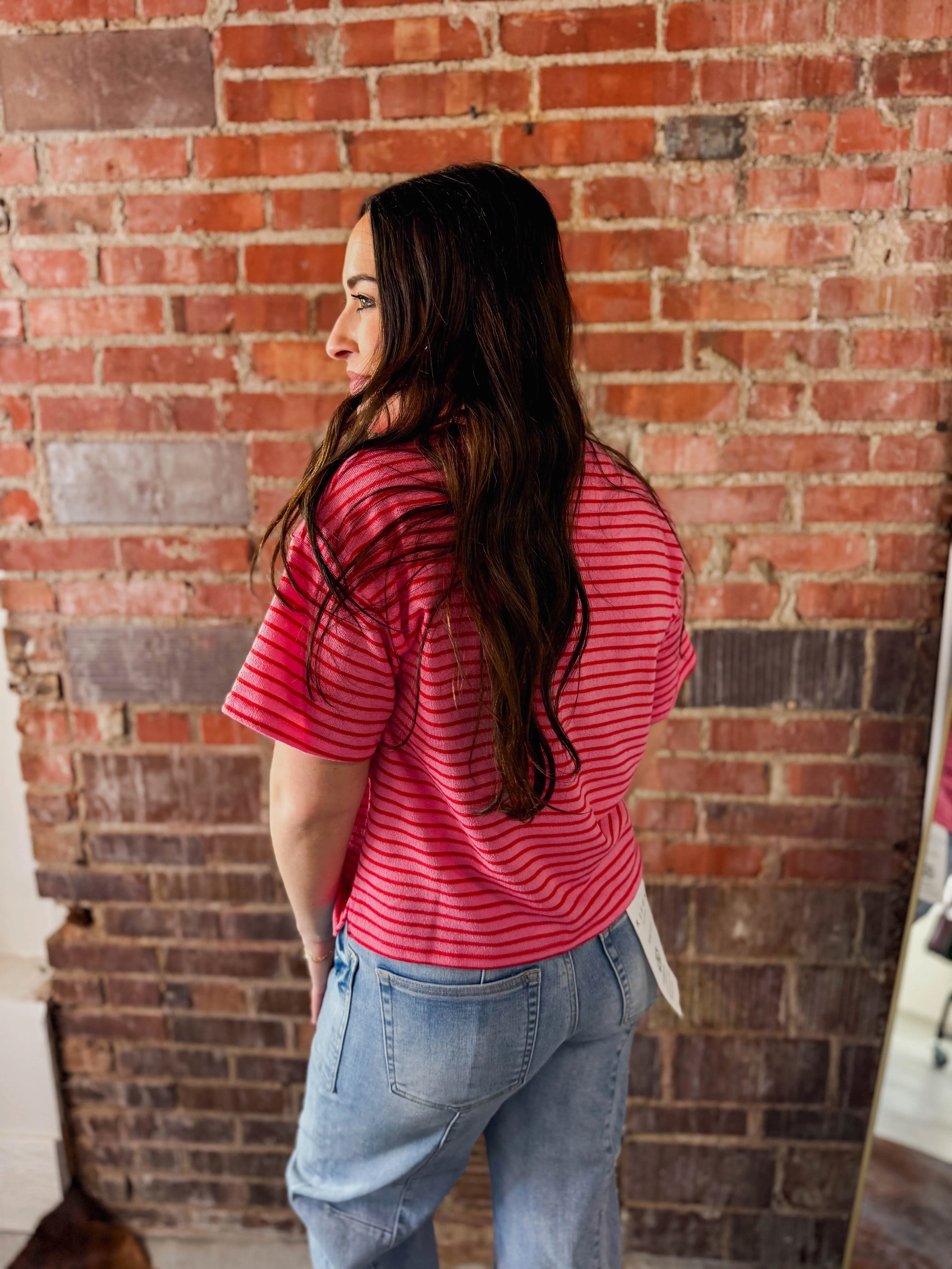 Sugar Rush Striped Tee - Image 7