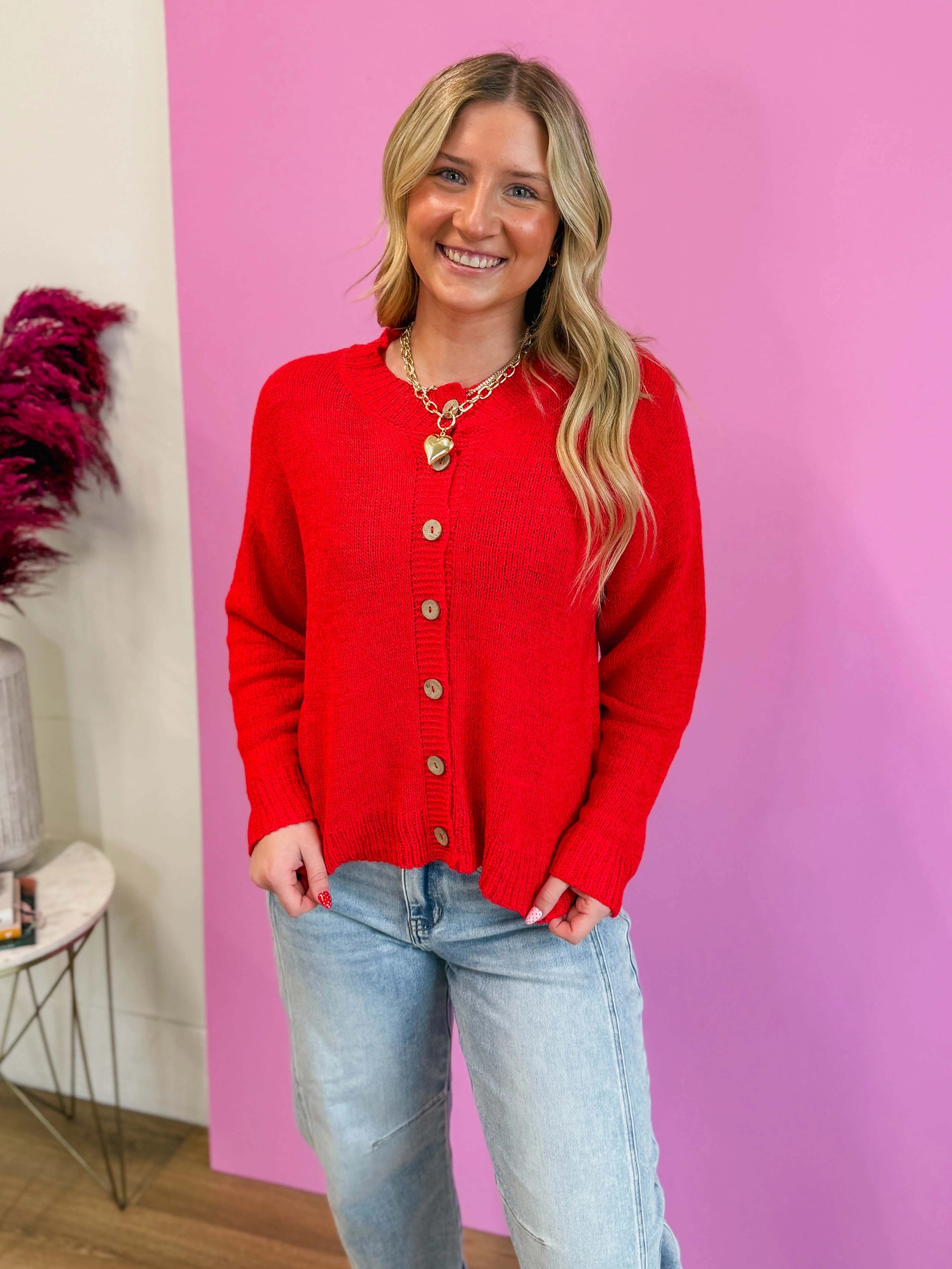 Sweet Comfort Cardigan-Poppy - Image 14
