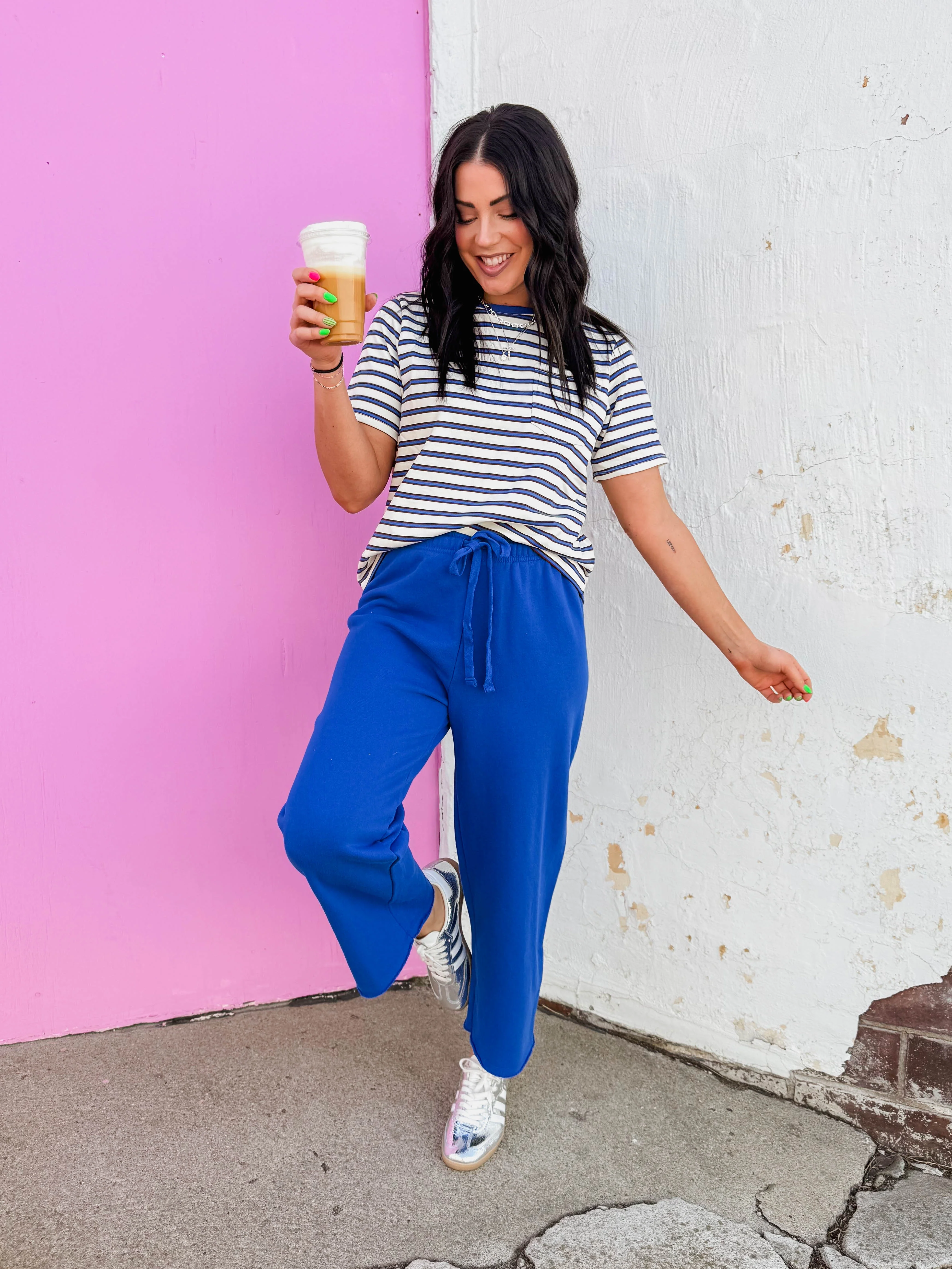 Teddi Striped Tee - Image 2