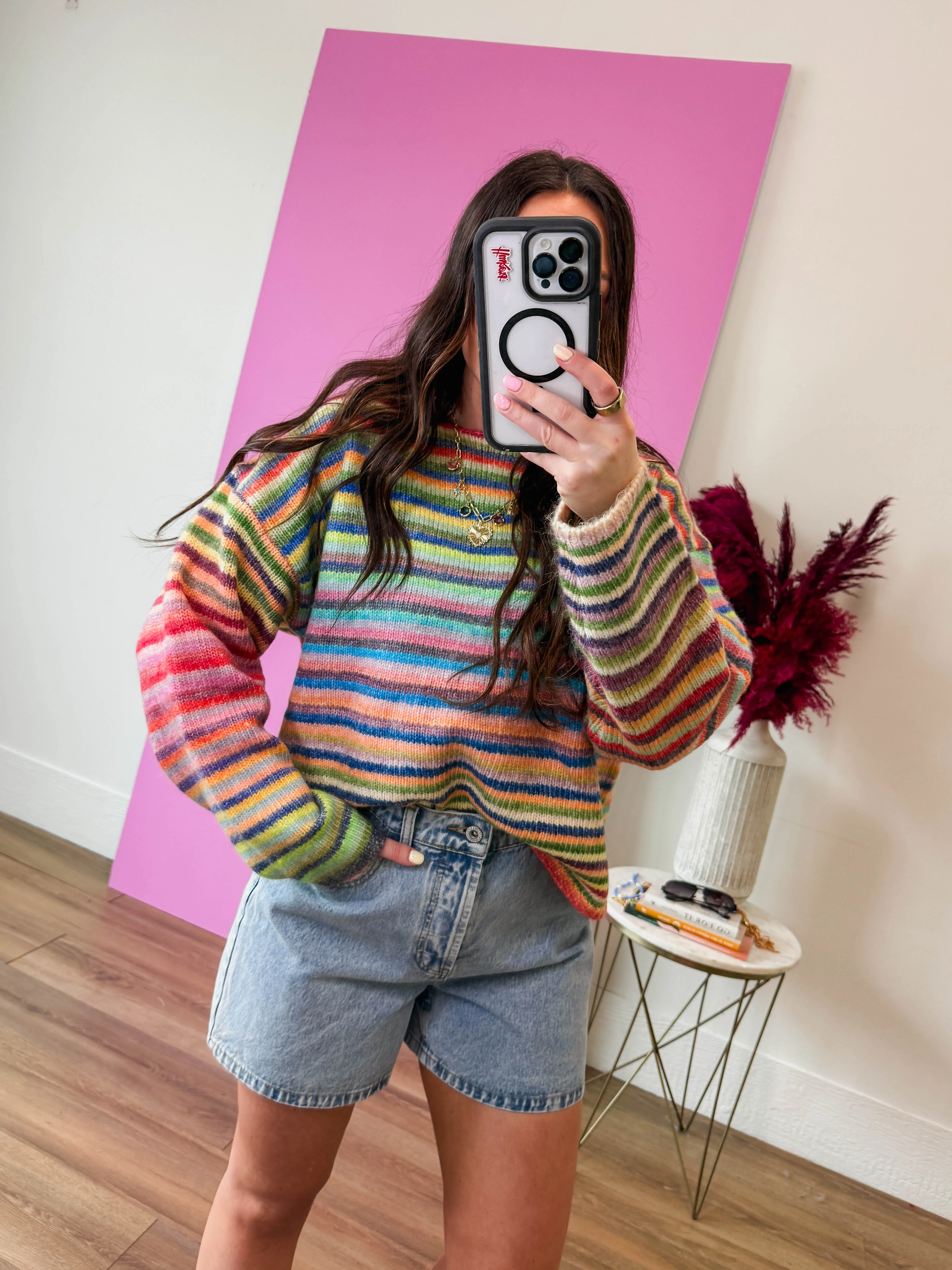 Teddy Denim Shorts - Image 6
