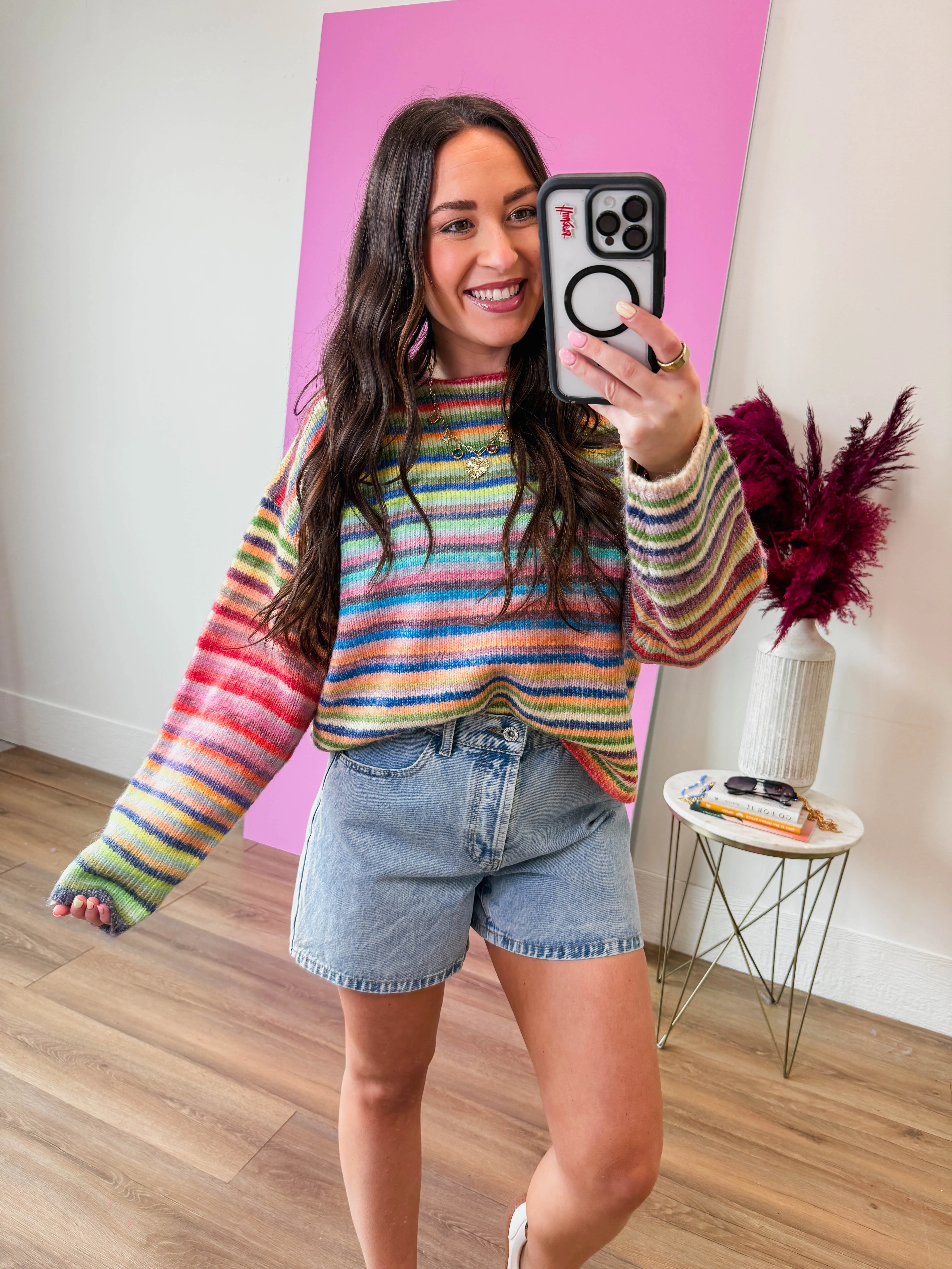Teddy Denim Shorts - Image 9