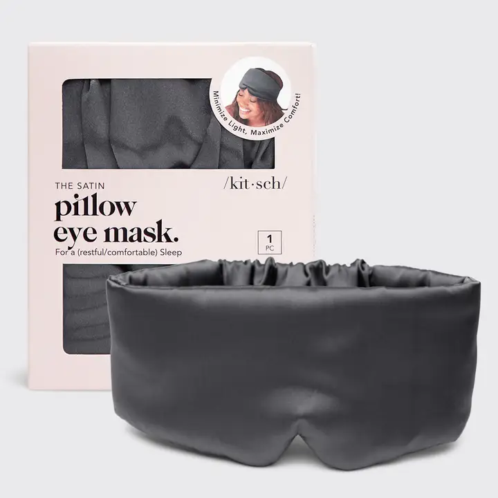 The Pillow Eye Mask-Charcoal - Image 4