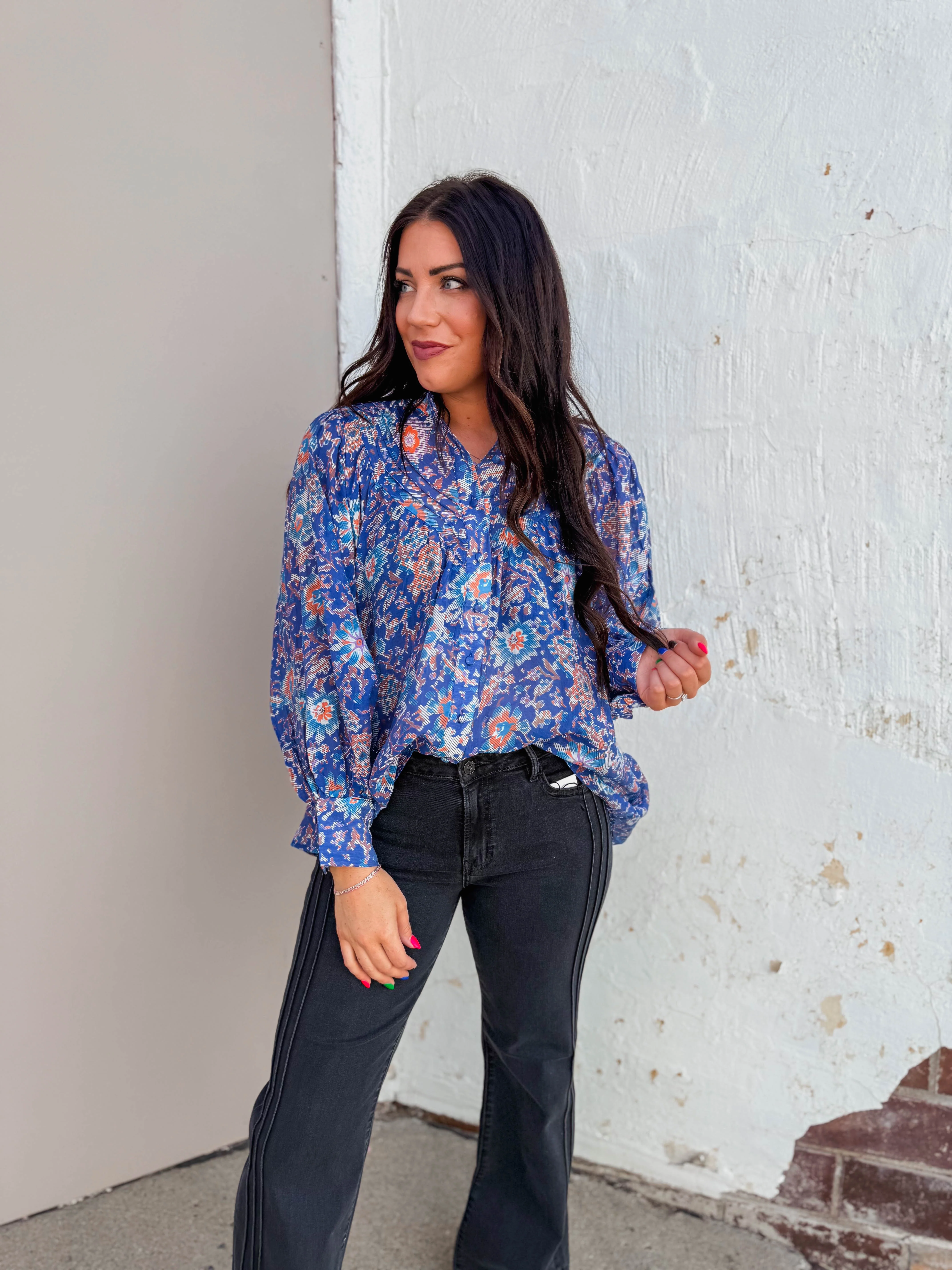 Tiana Floral Top