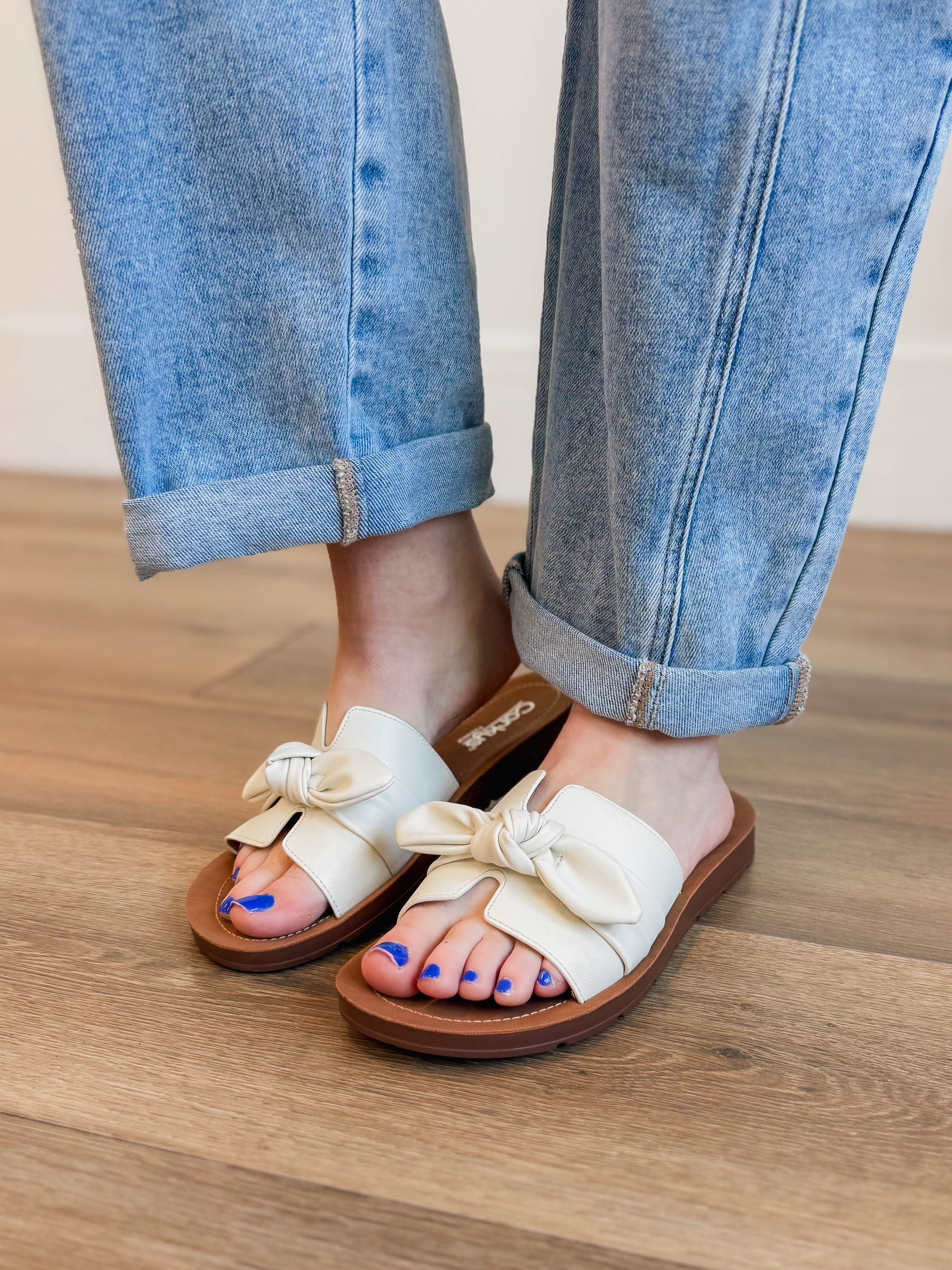 Corky's Too Cute Sandal-Ivory
