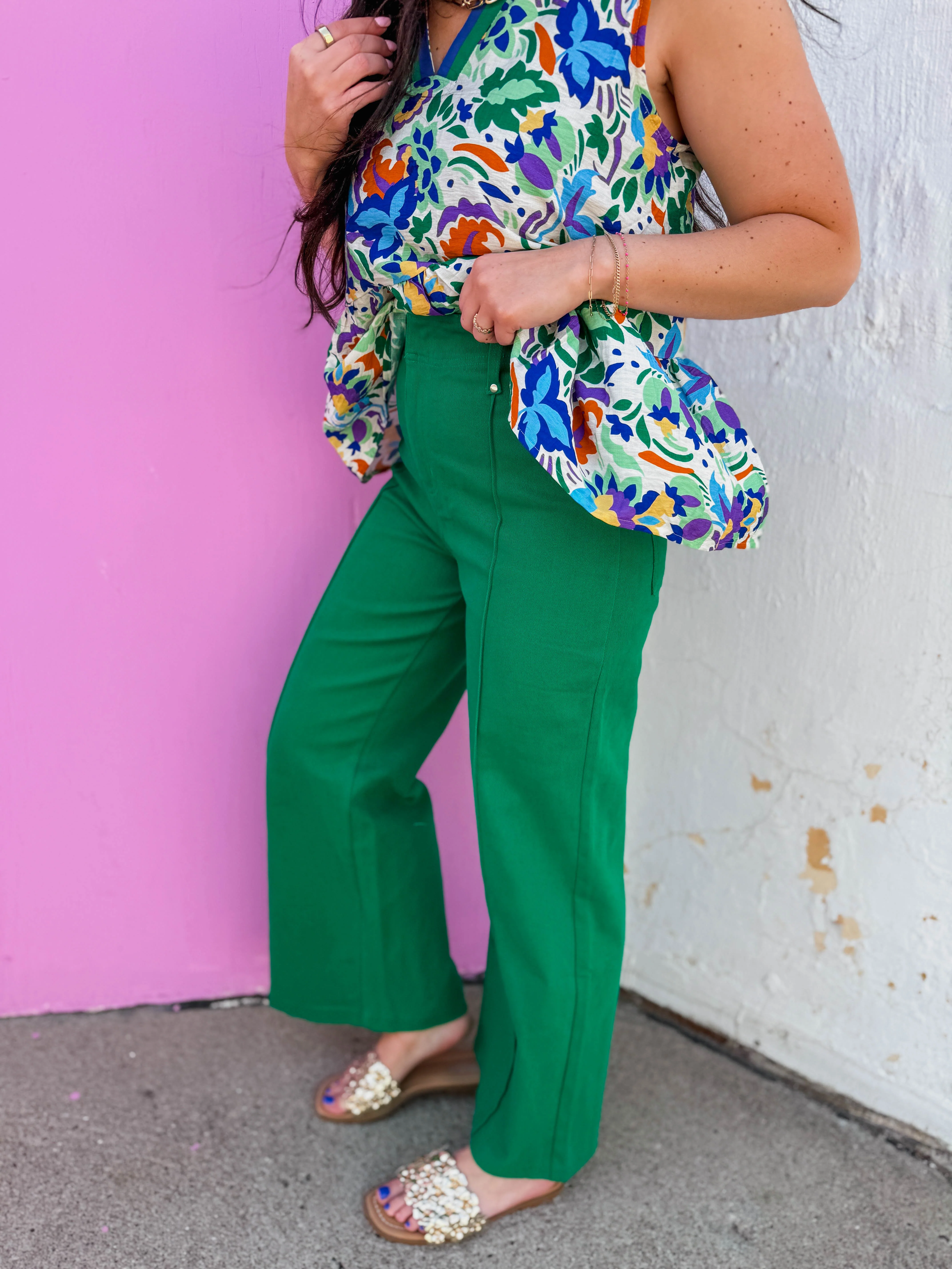 Trendsetter Pants-Green - Image 3