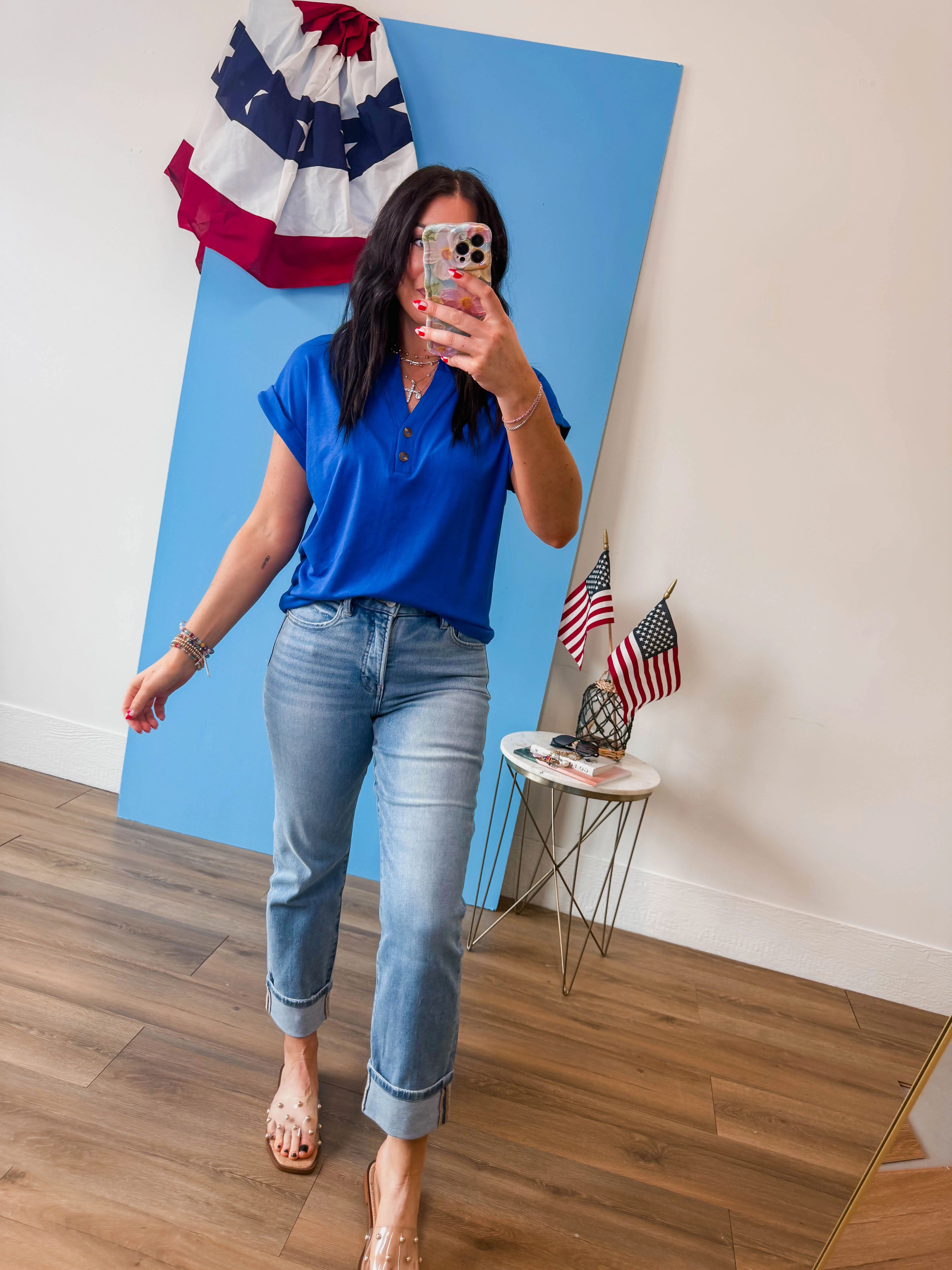 Trista Top-Royal Blue - Image 9