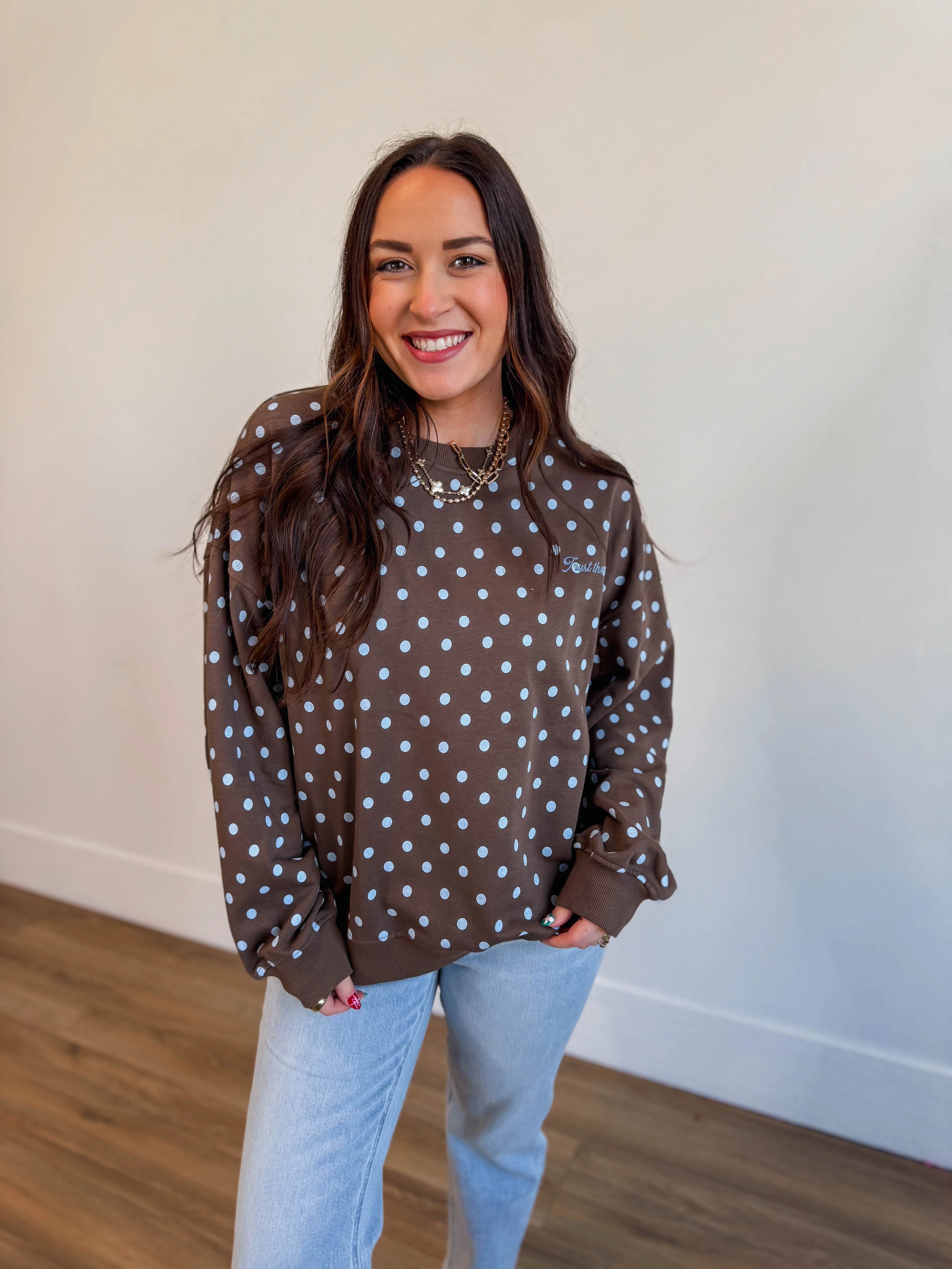 Trust The Process Polka Dot Crew - Image 8