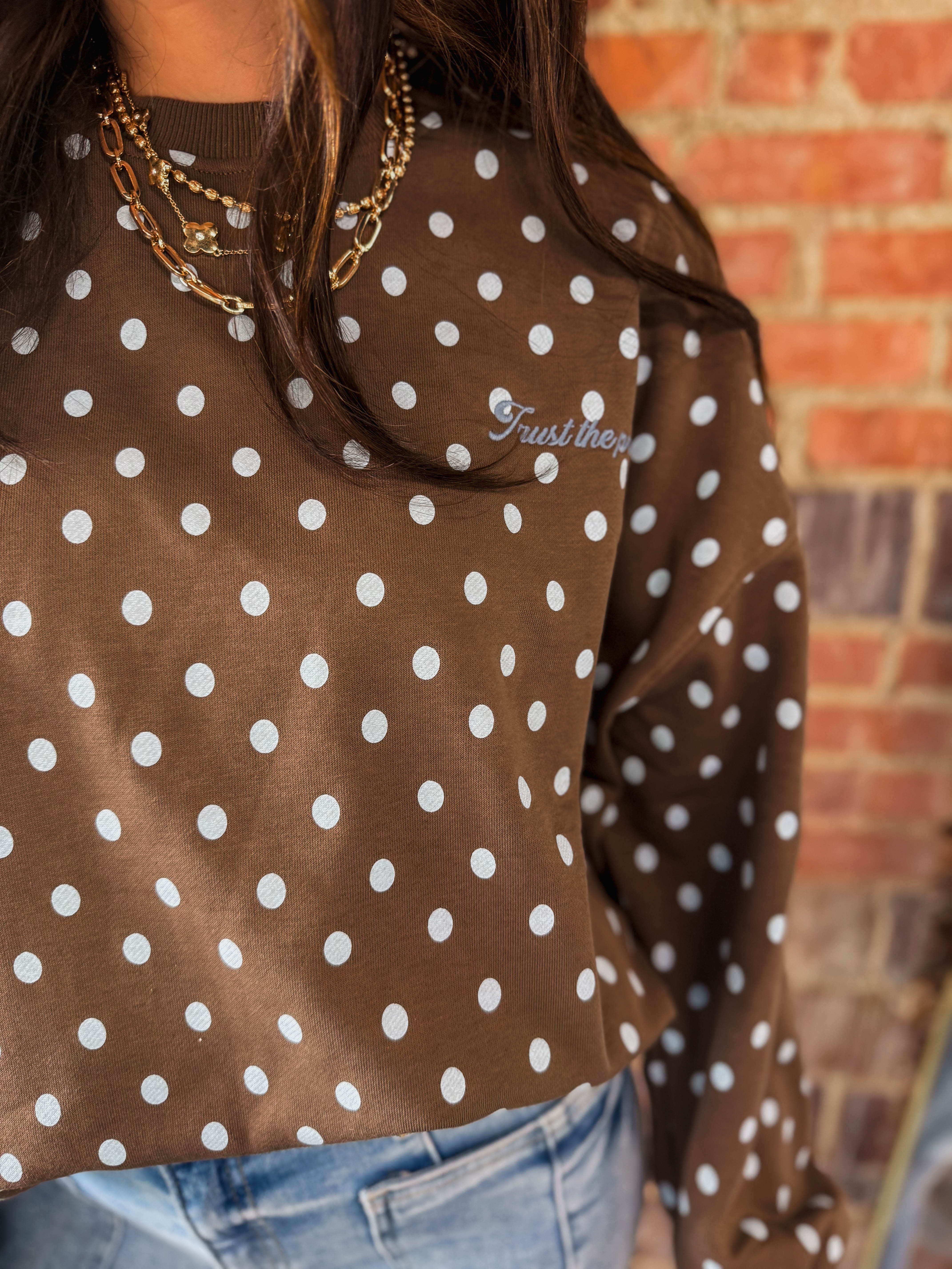 Trust The Process Polka Dot Crew - Image 9