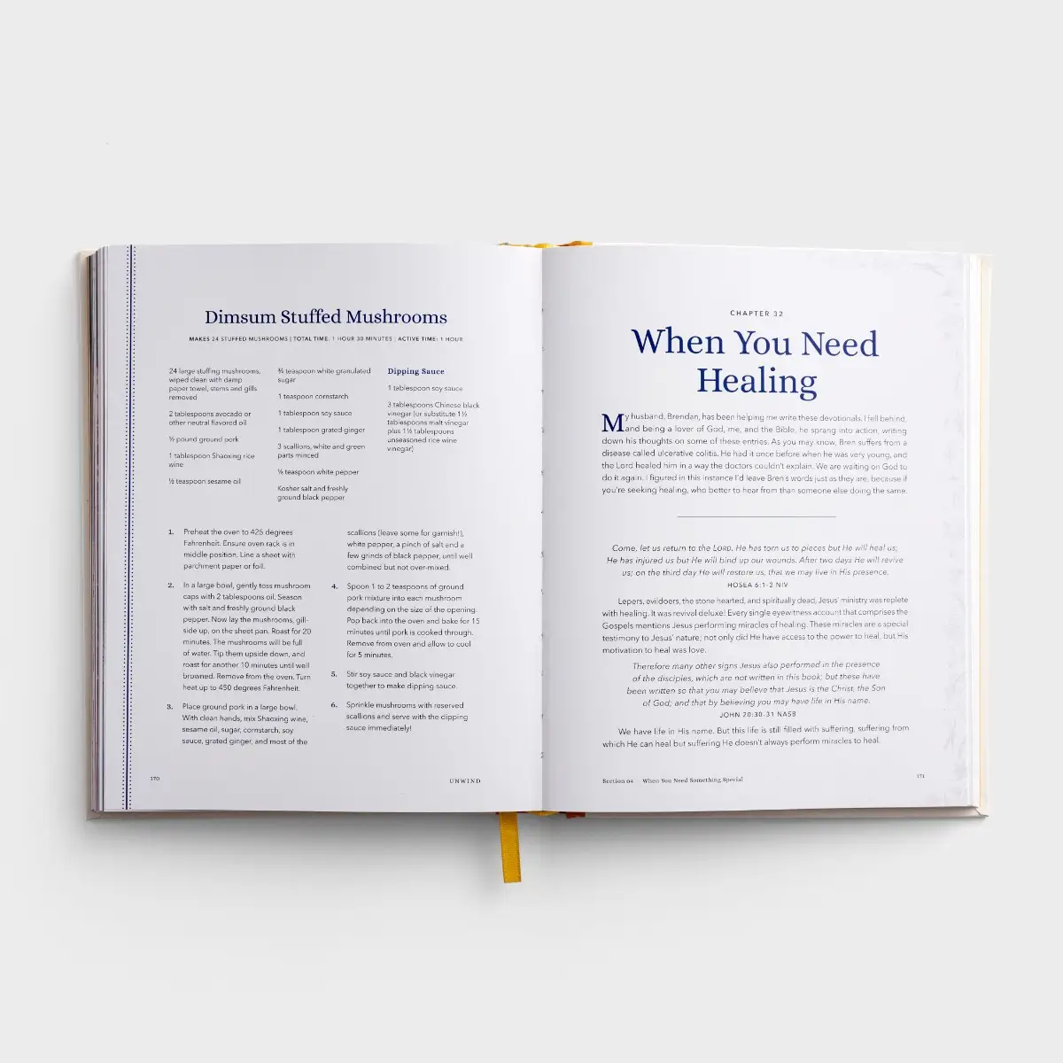 Unwind: A Devotional Cookbook for the Harried & Hungry - Image 6