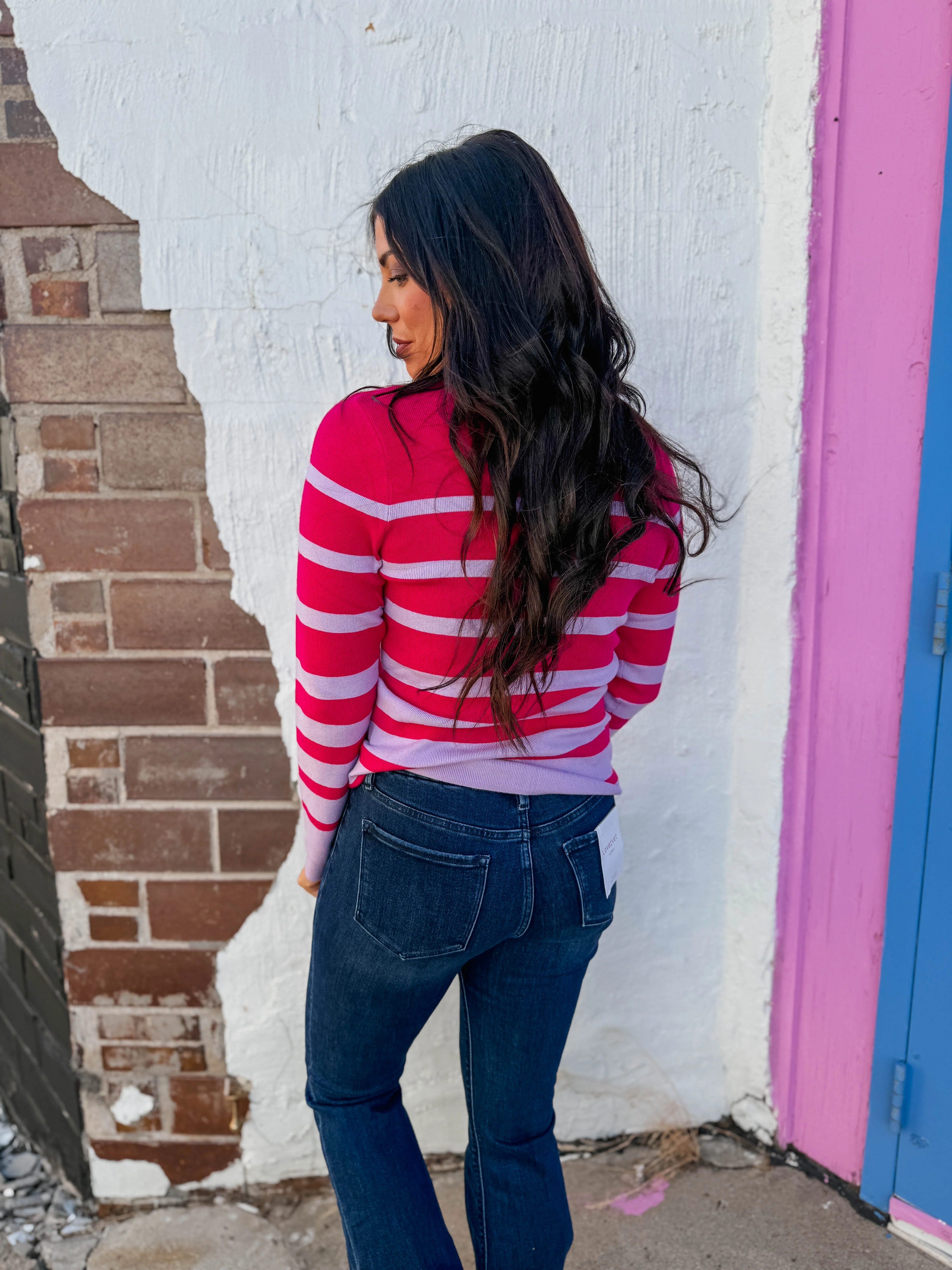 Violet Striped Sweater - Image 10