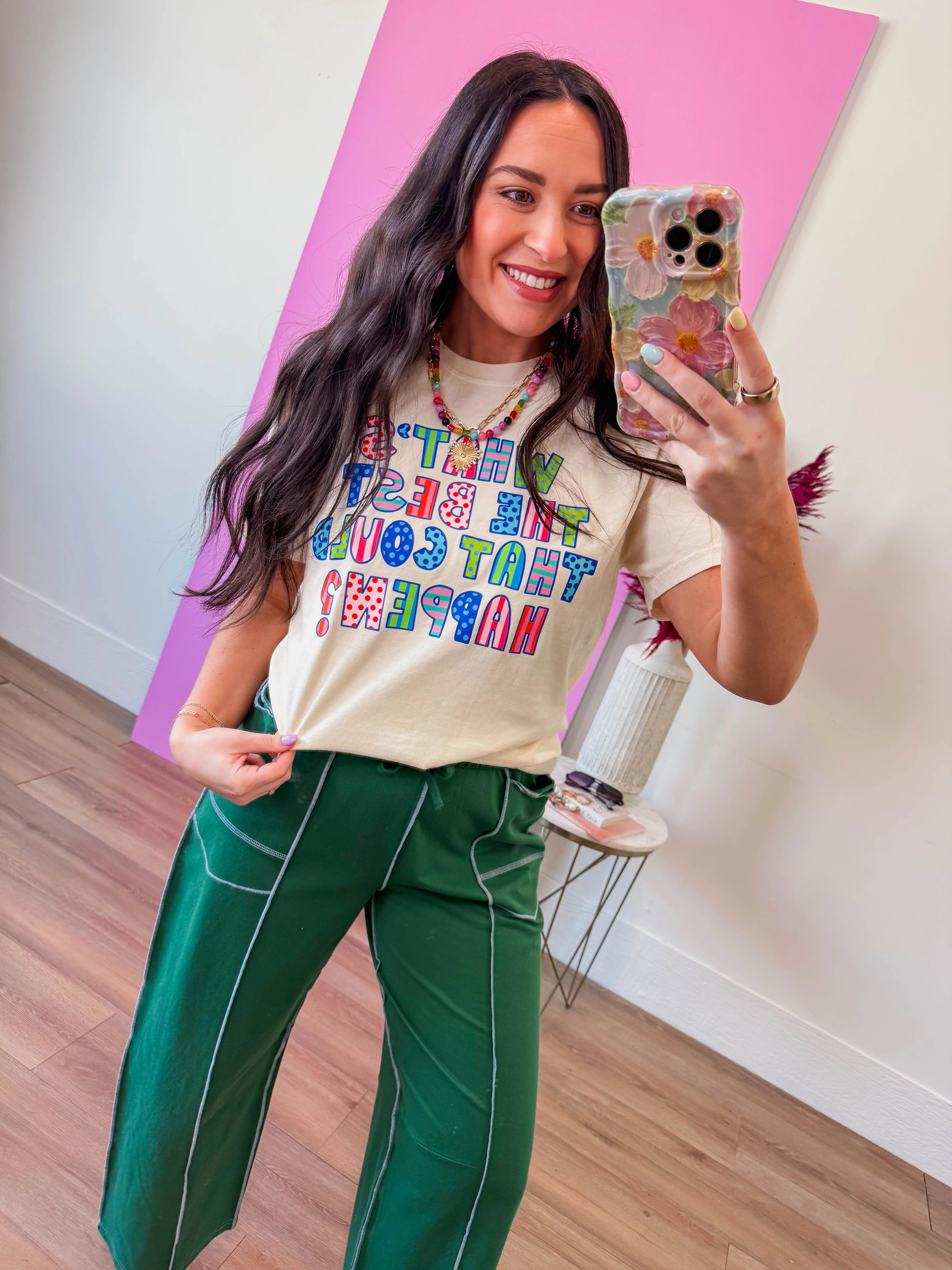 What's The Best That Could Happen Tee - Image 4