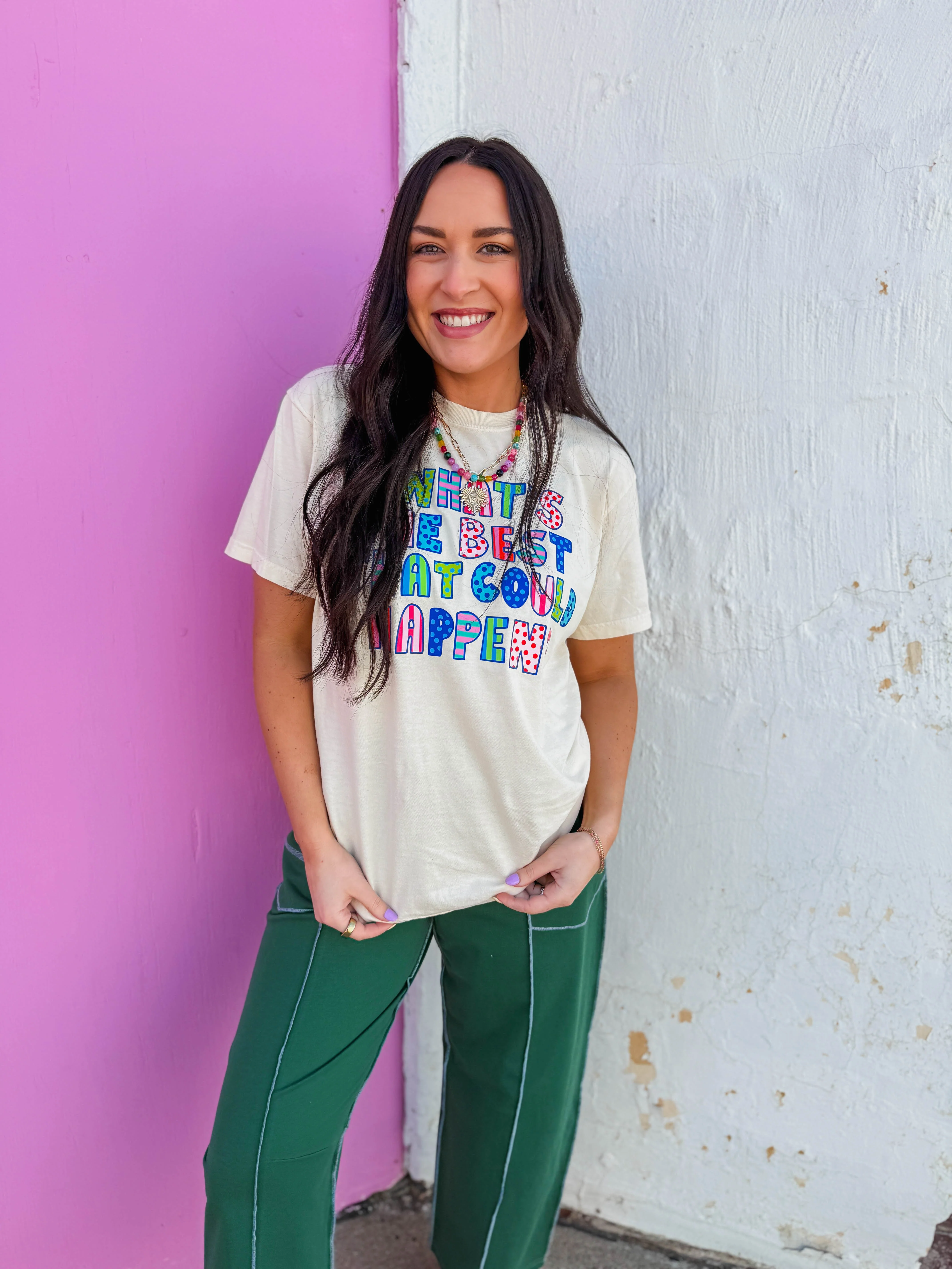 What's The Best That Could Happen Tee - Image 5