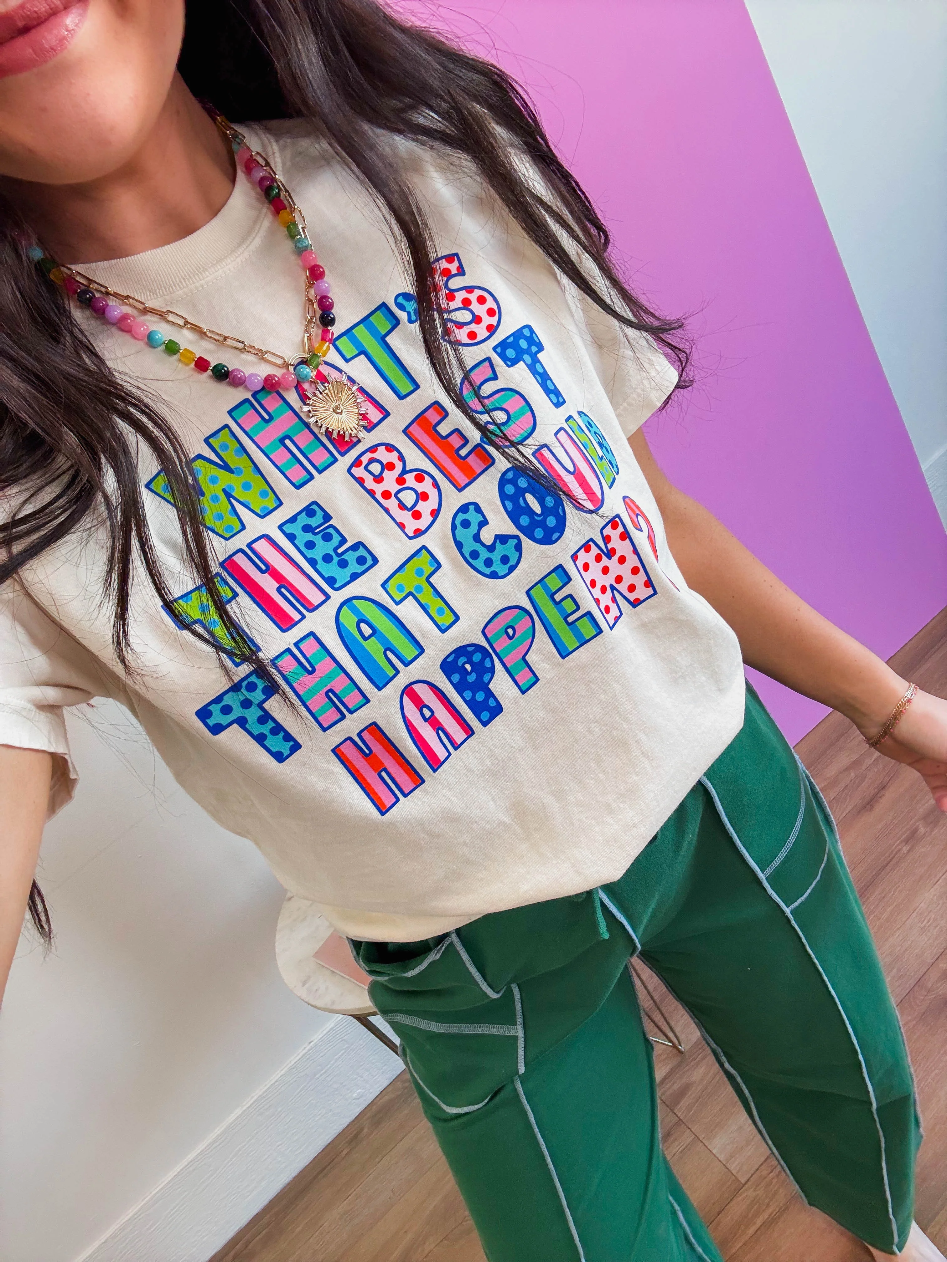 What's The Best That Could Happen Tee - Image 6