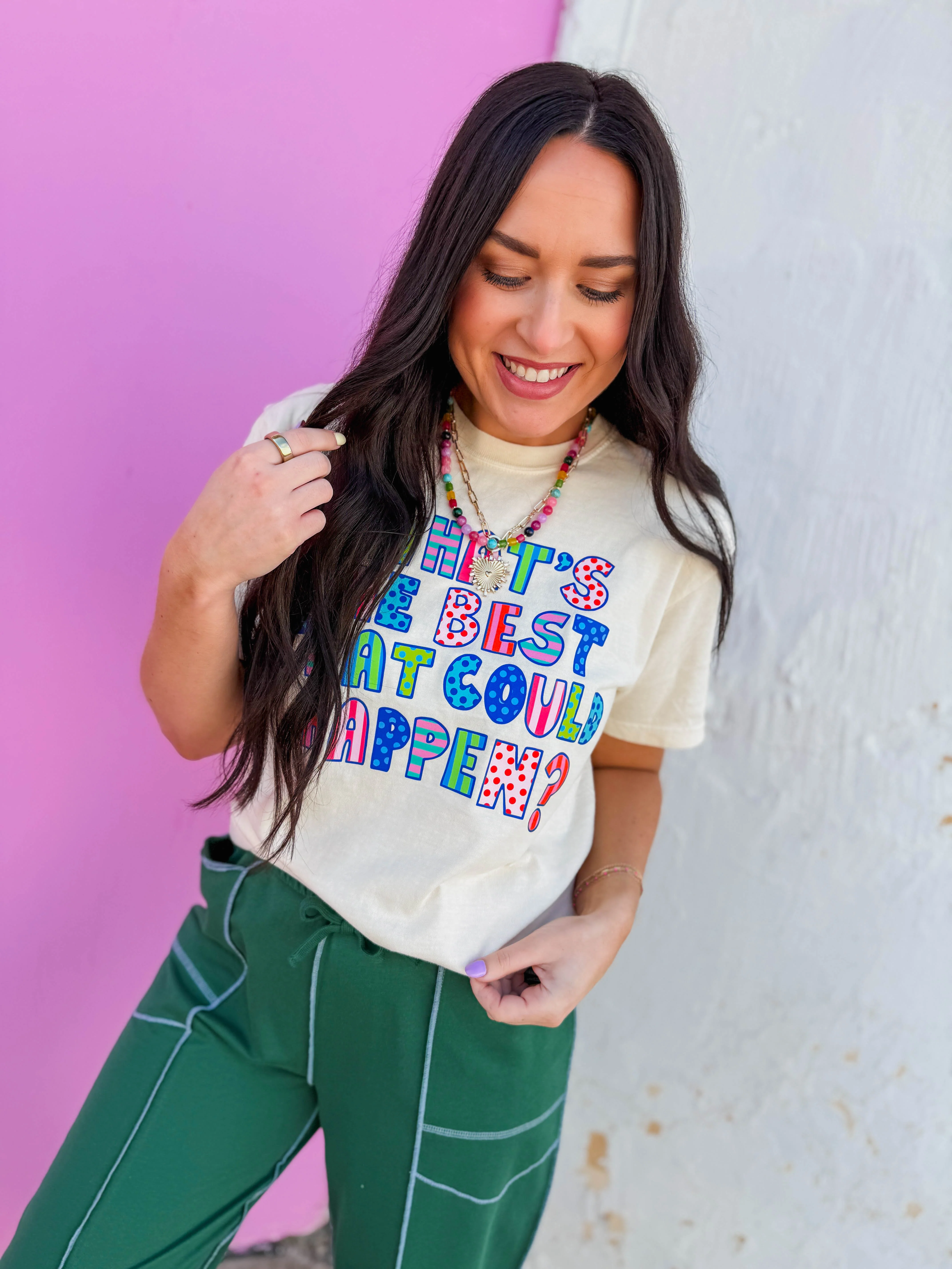 What's The Best That Could Happen Tee - Image 7