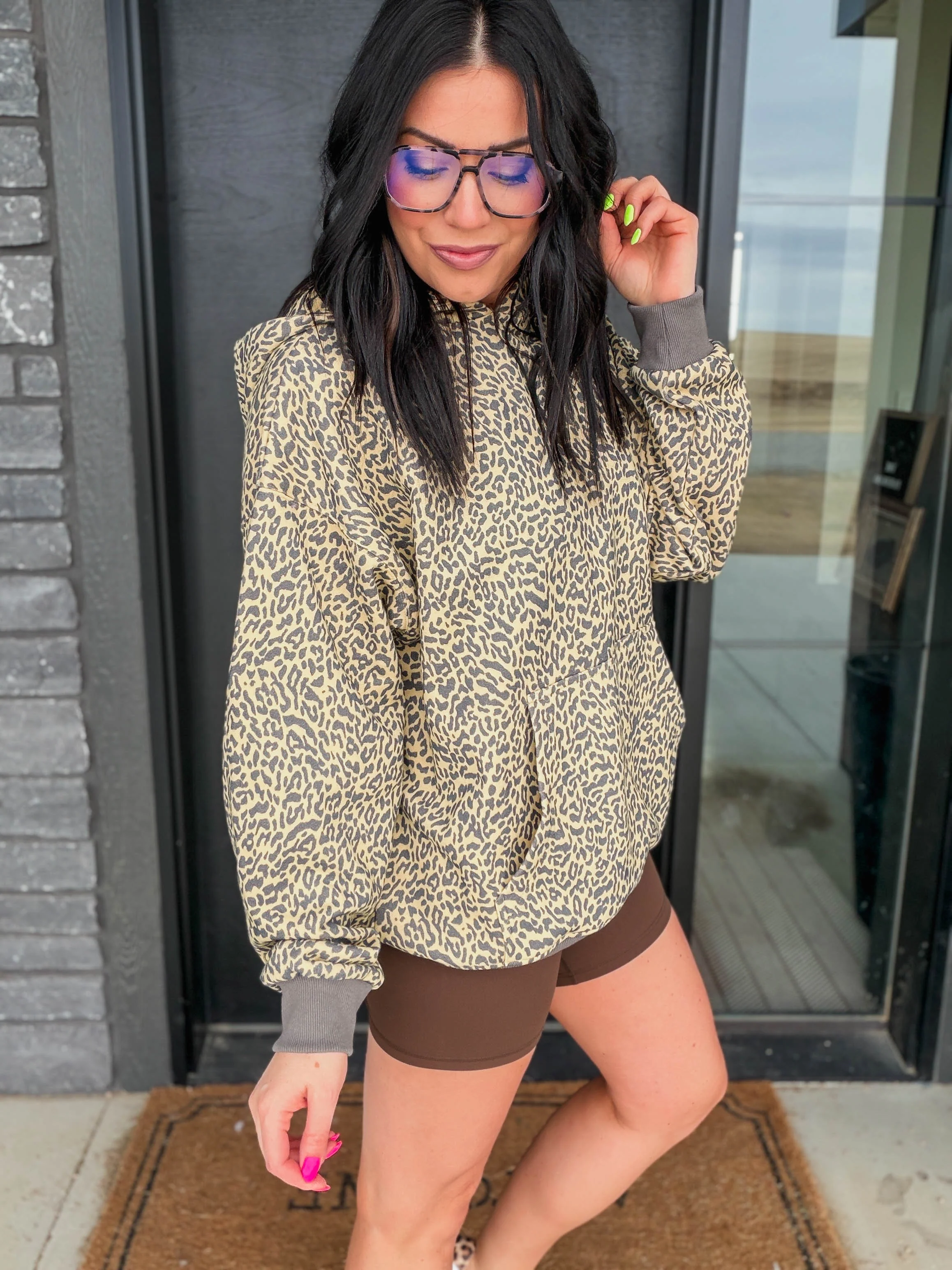 Wild Side Leopard Hoodie - Image 14