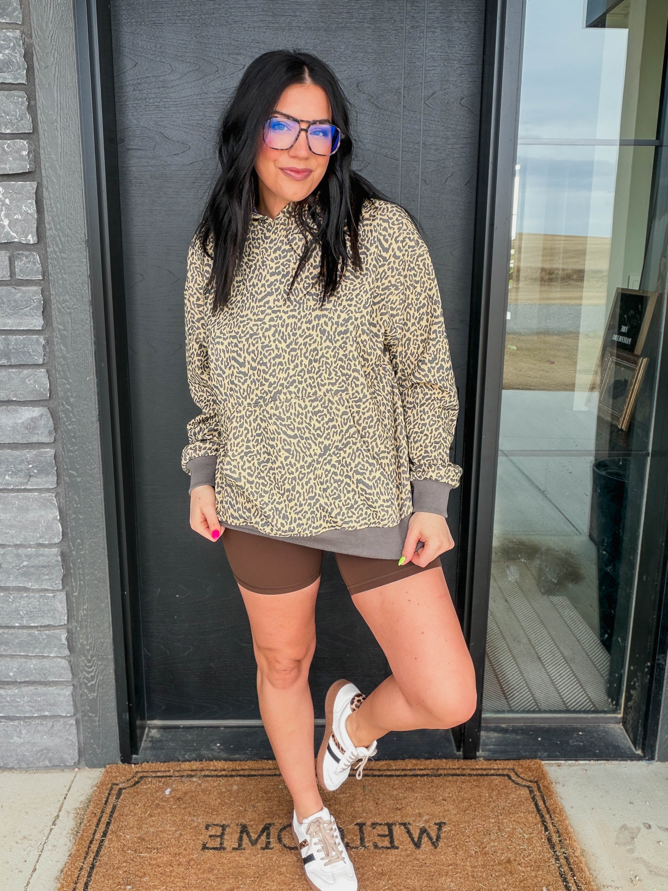 Wild Side Leopard Hoodie - Image 17