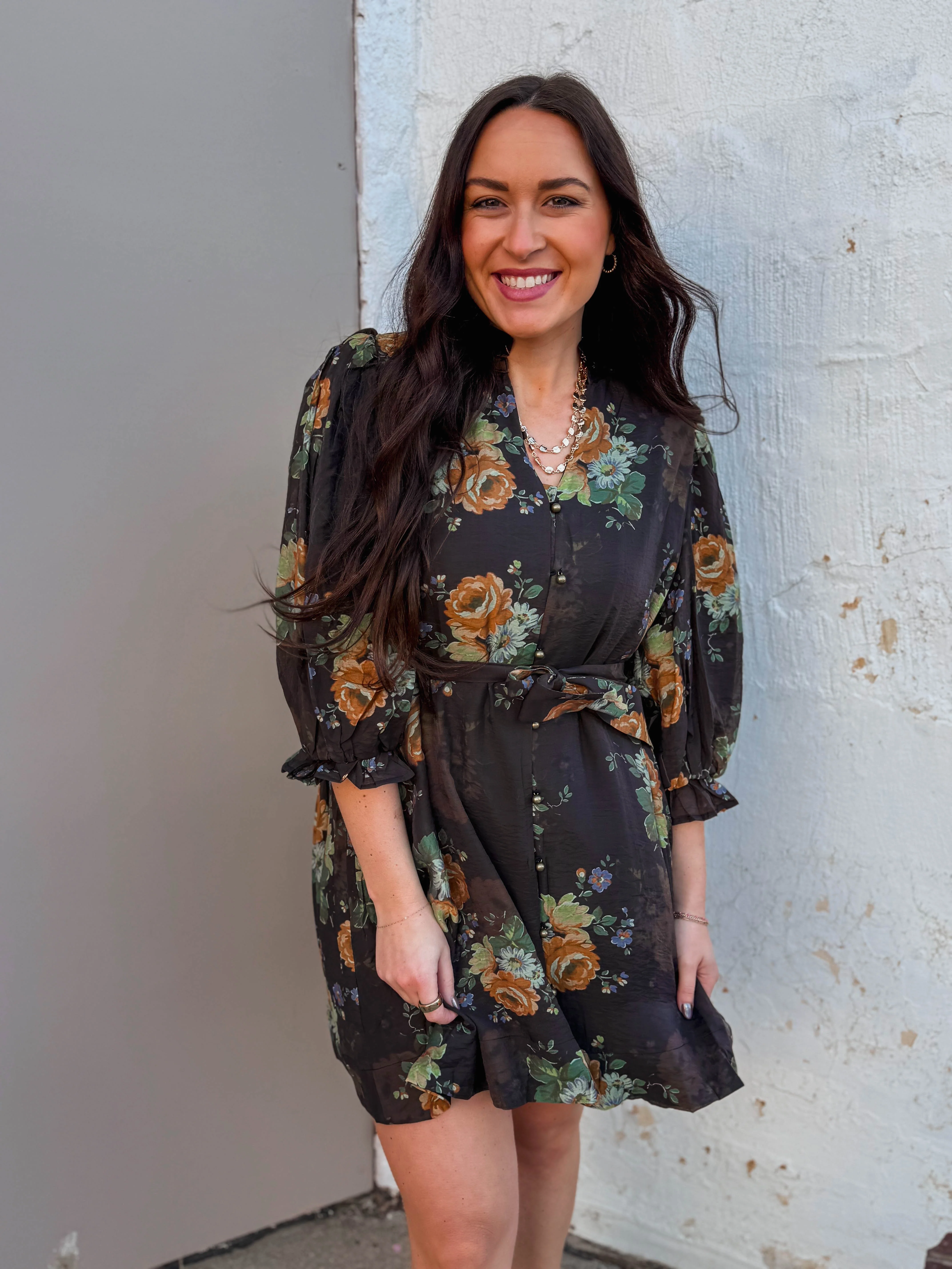 Willow Floral Mini Dress